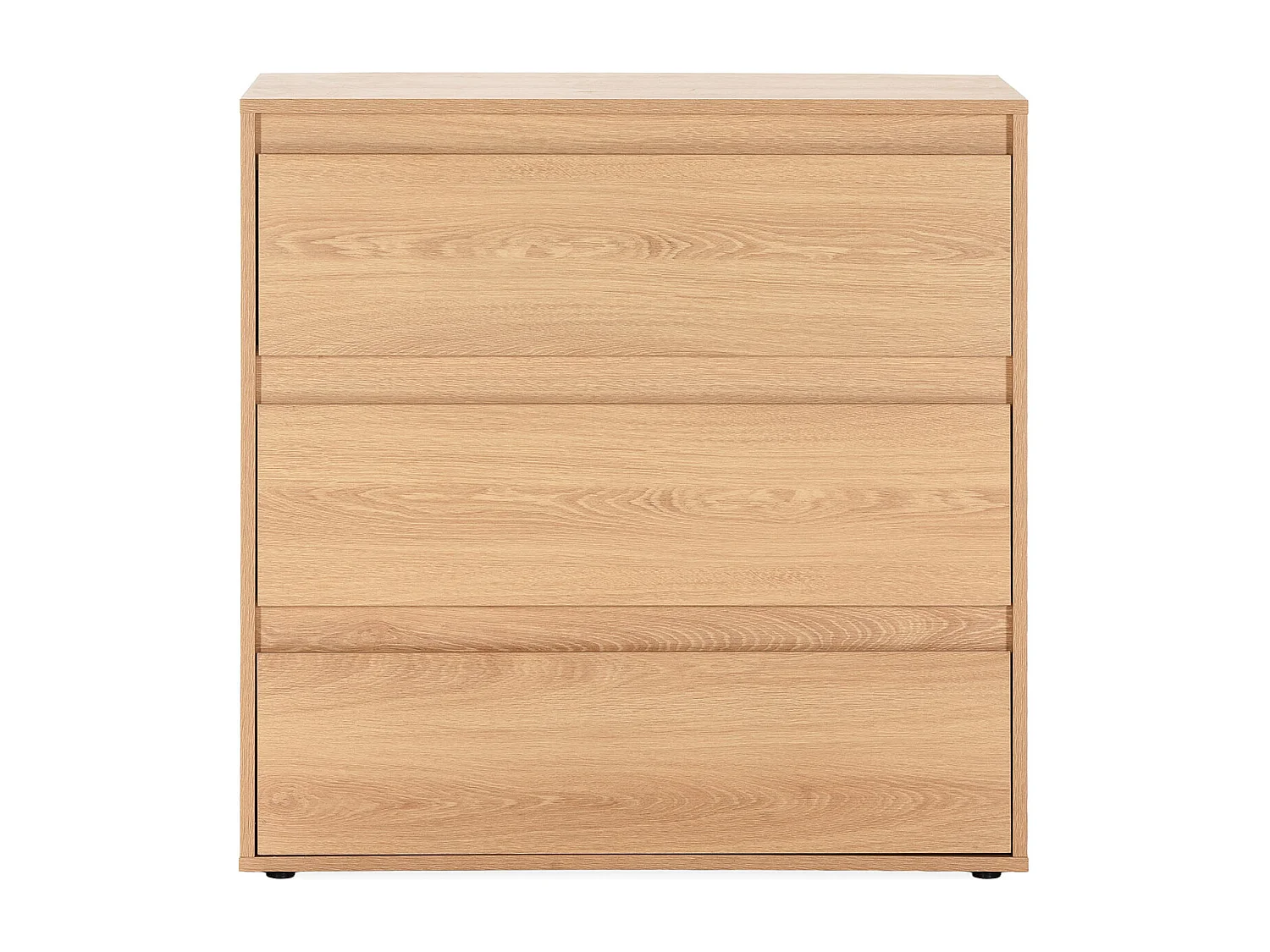 Kommode Tori 3 schubladen Eichenfarbe