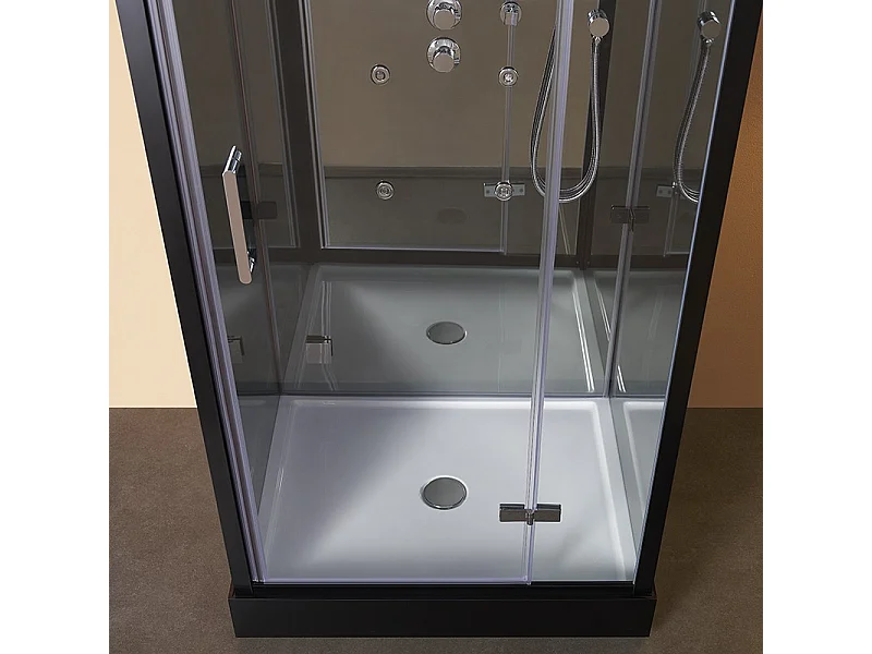 Douche hammam X-ONE 100 MIRROR - 100x90 cm