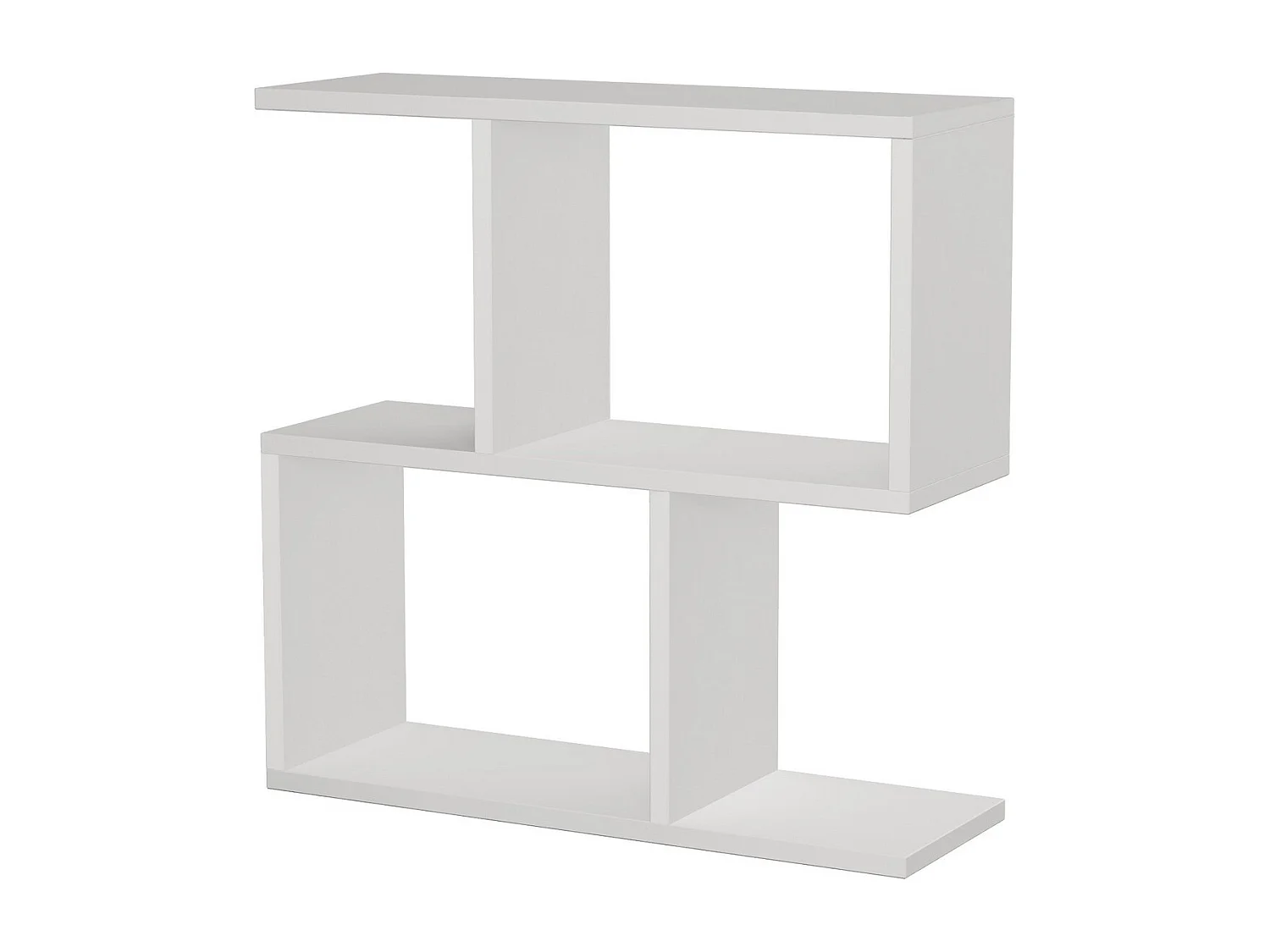 Table d'appoint en bois "Mania" - 60 x 20 x 60 cm - Blanc