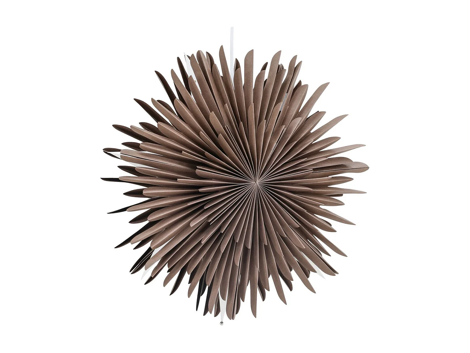 Lampe Suspension Design "Selen" 60cm Marron