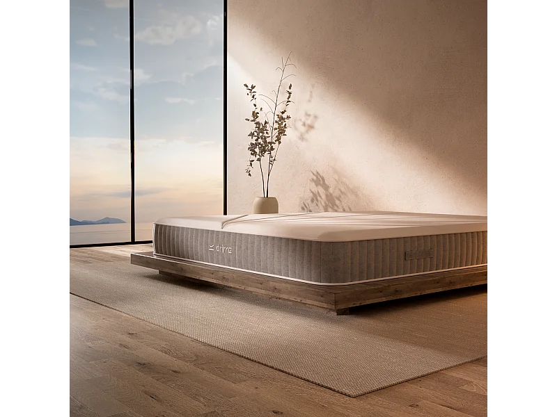 Matelas ressorts hybride mémoire de forme 140x200 épais 24cm