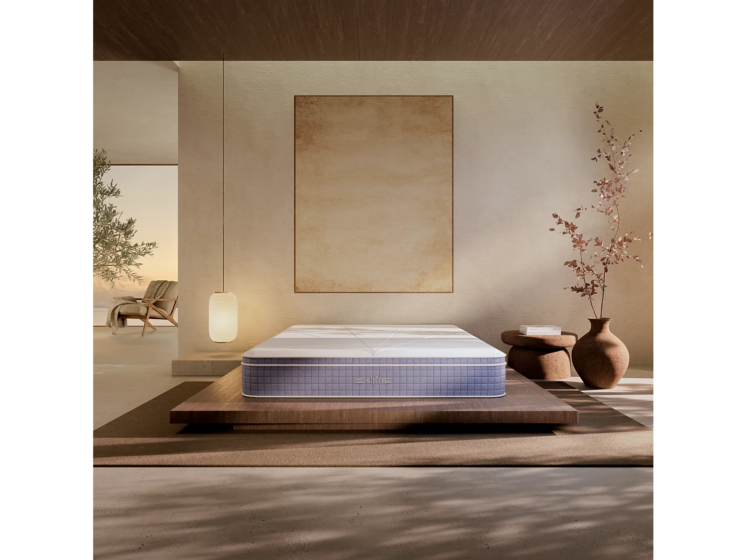 Matelas luxe hybride mémoire de forme 140x200 épais 30cm