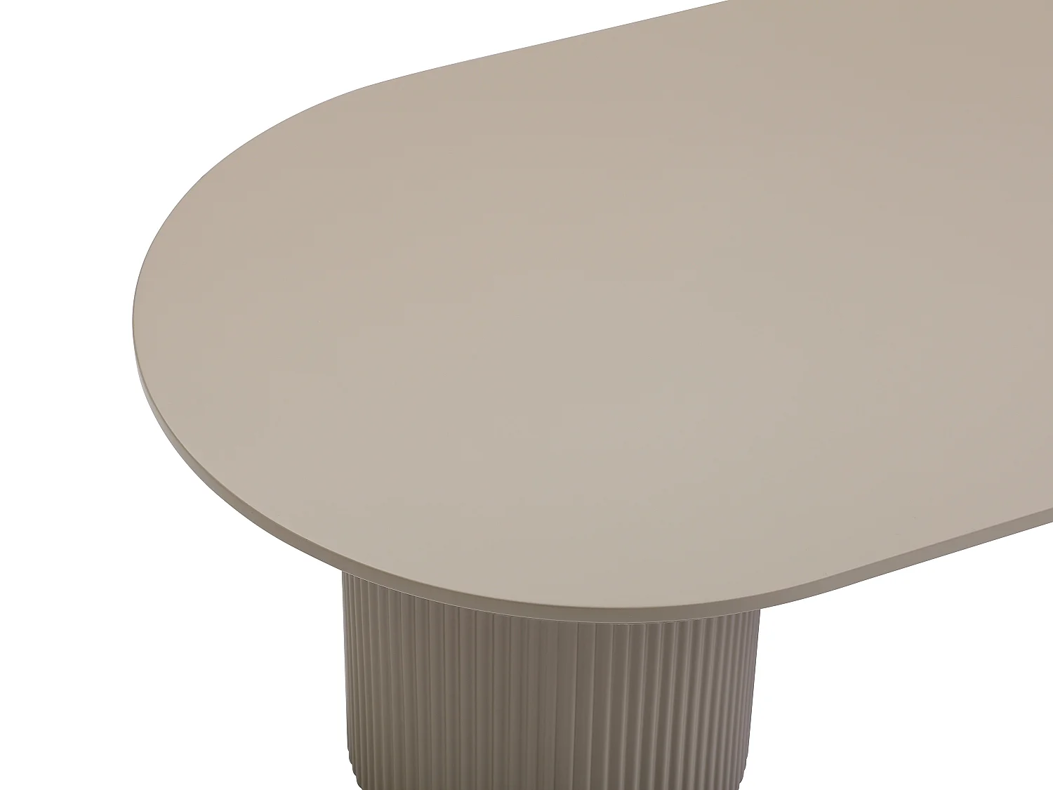 Table basse en MDF - Taupe - LORIMILA