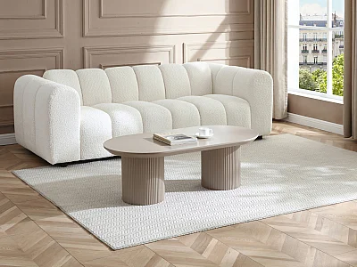 Salontafel in MDF - Taupe - LORIMILA