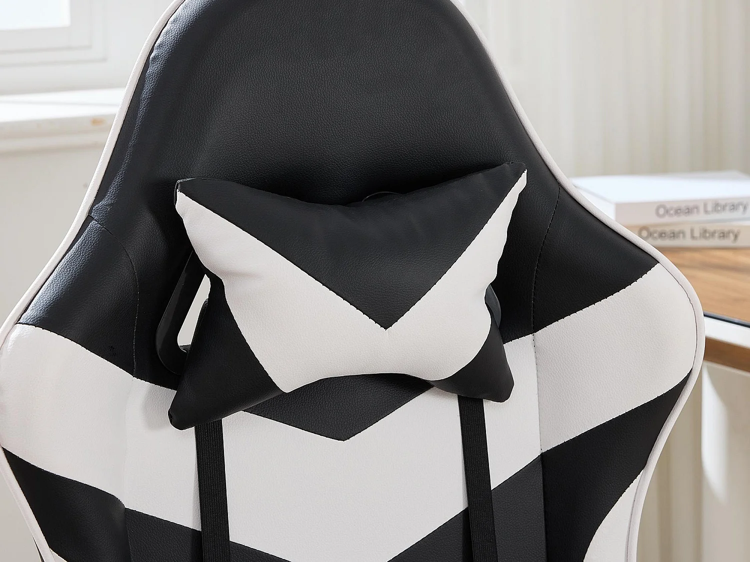 Chaise Gaming avec Massage Lombaire Réglable & Design Rennsport - Confort Ergonomique pour Bureau et Jeu