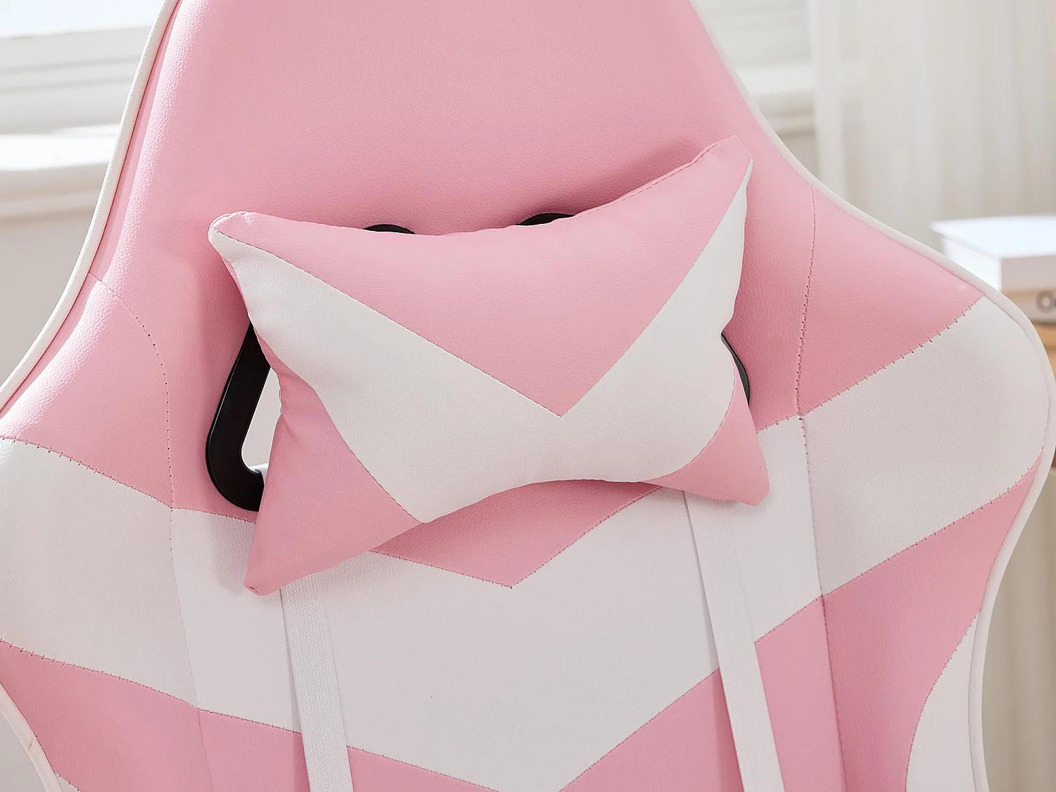 Chaise Gaming avec Massage Lombaire Réglable & Design Rennsport - Confort Ergonomique pour Bureau et Jeu