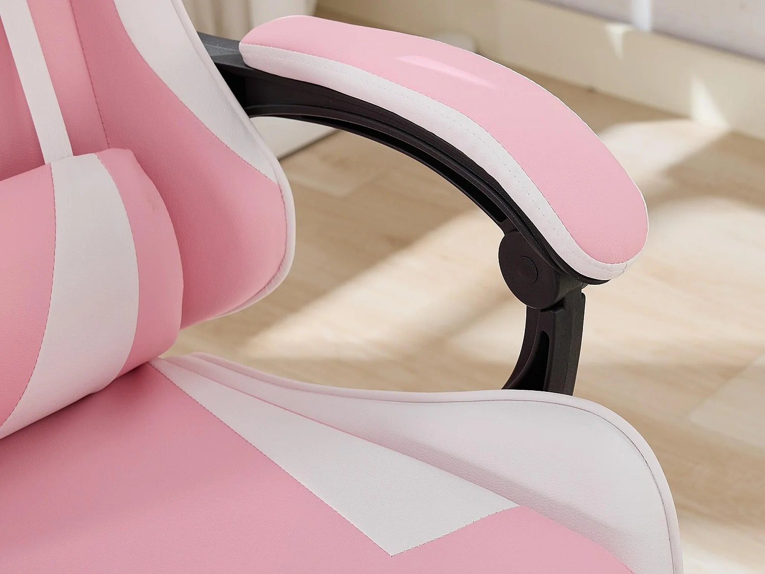 Chaise Gaming avec Massage Lombaire Réglable & Design Rennsport - Confort Ergonomique pour Bureau et Jeu