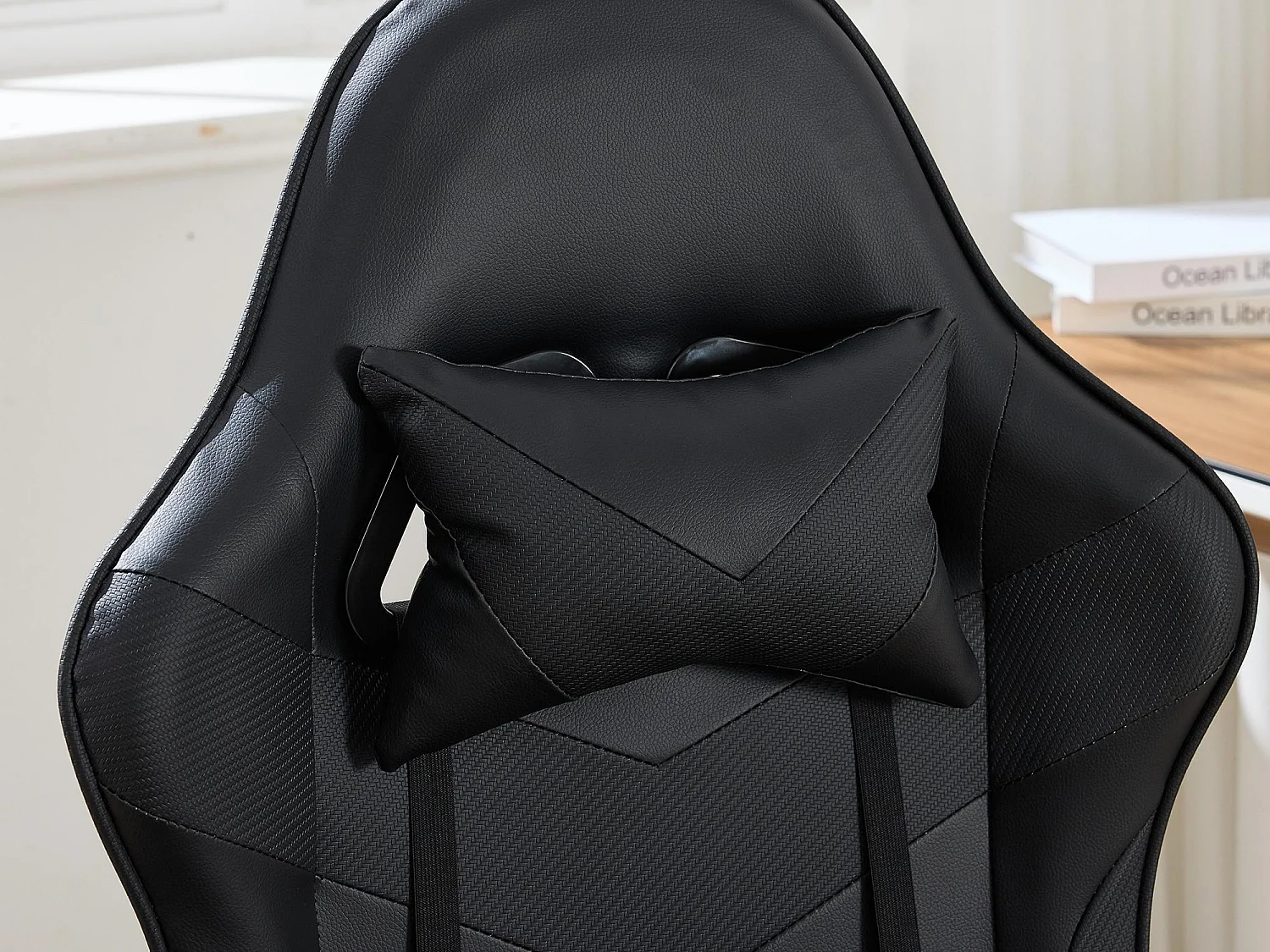 Chaise Gaming avec Massage Lombaire Réglable & Design Rennsport - Confort Ergonomique pour Bureau et Jeu