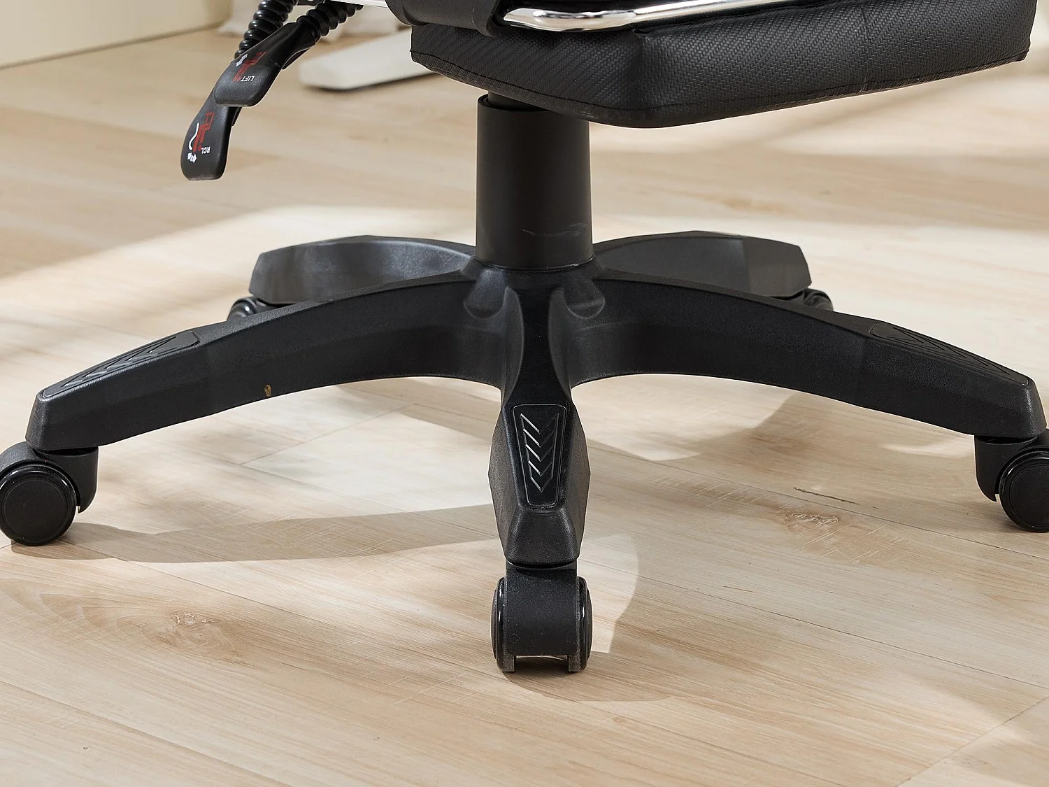 Chaise Gaming avec Massage Lombaire Réglable & Design Rennsport - Confort Ergonomique pour Bureau et Jeu