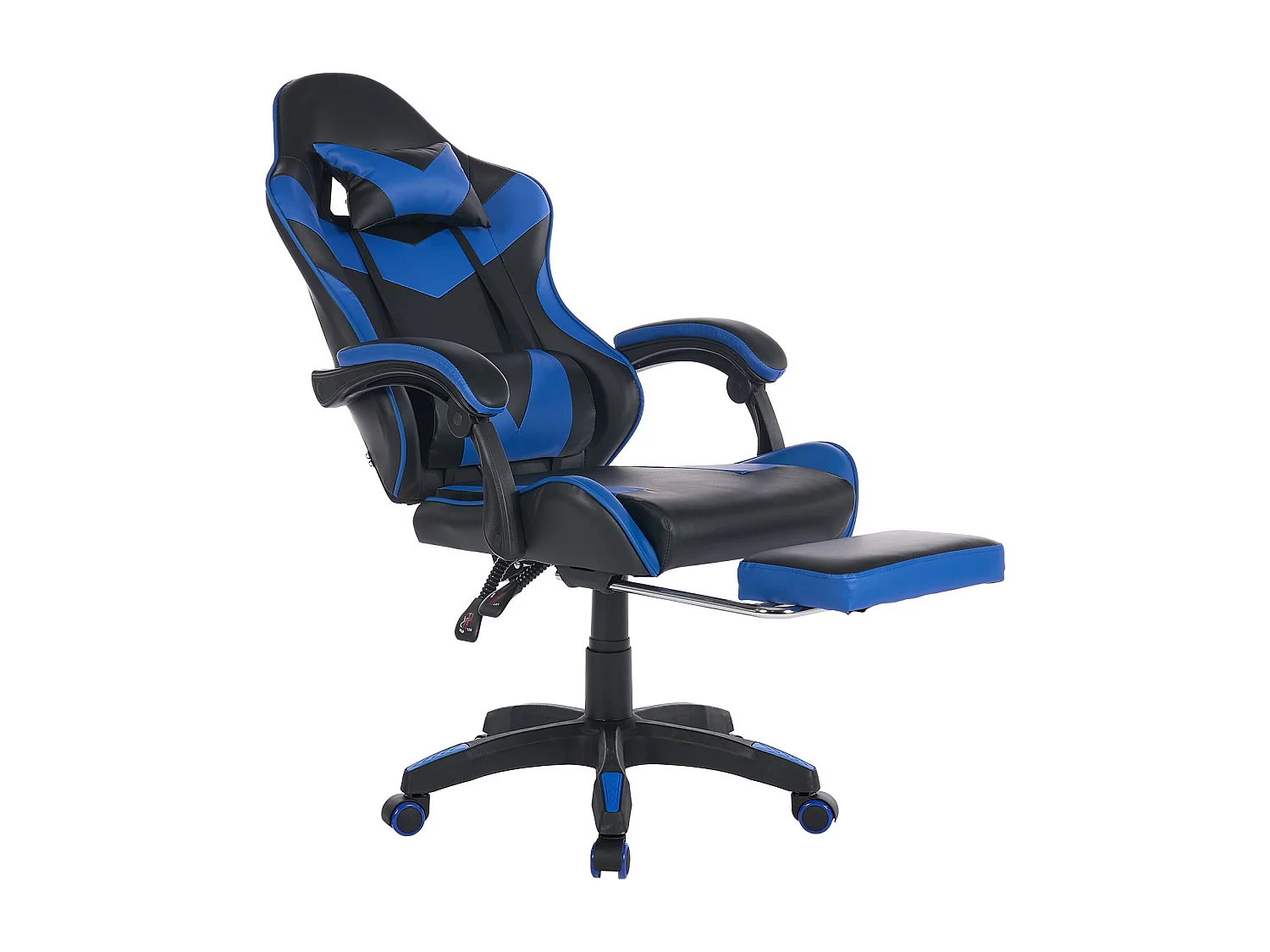 Gamingstoel met Verstelbare Lendenmassage & Rennsport-Design – Ergonomisch Comfort voor Kantoor en Gaming