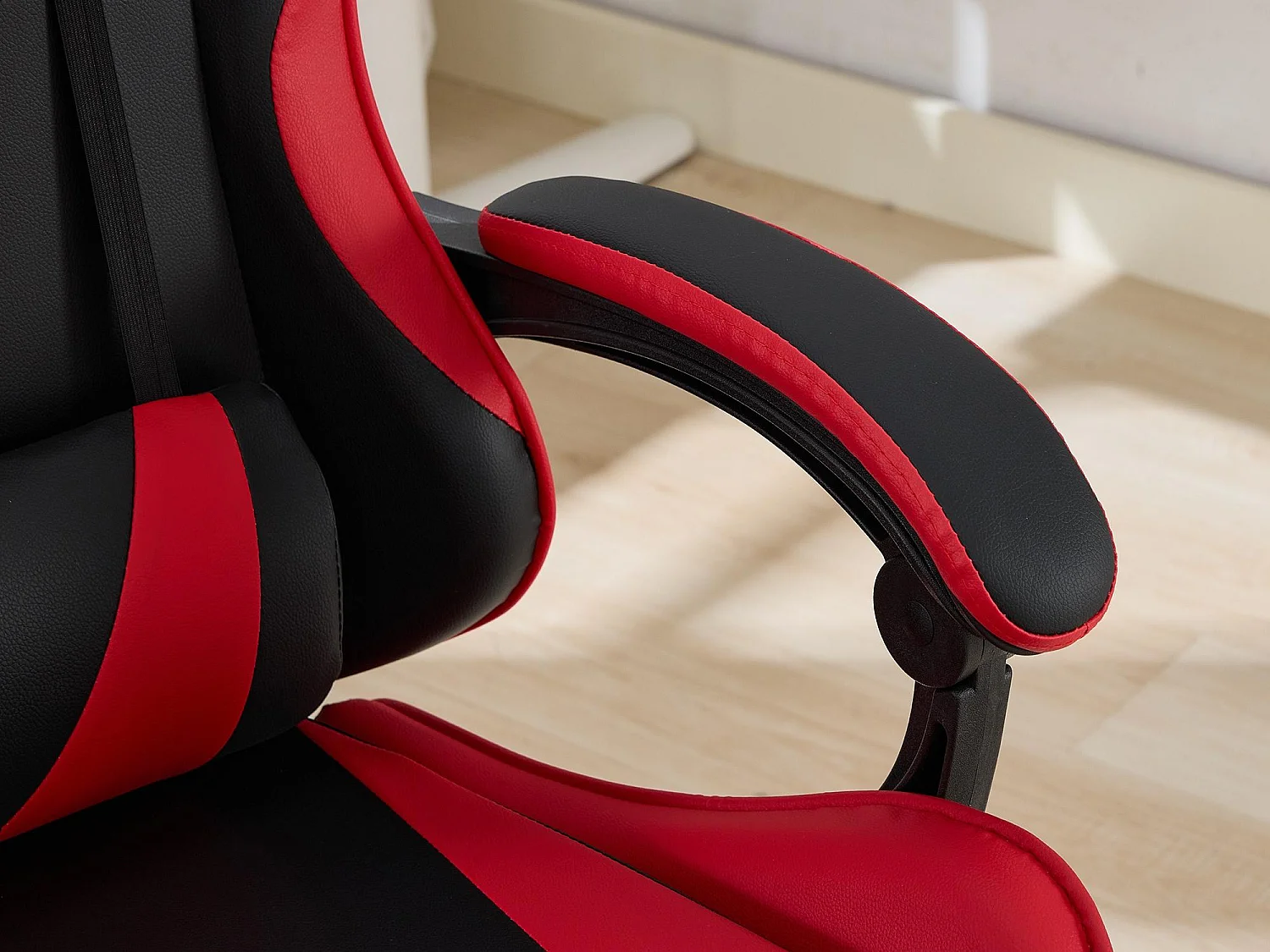 Chaise Gaming avec Massage Lombaire Réglable & Design Rennsport - Confort Ergonomique pour Bureau et Jeu