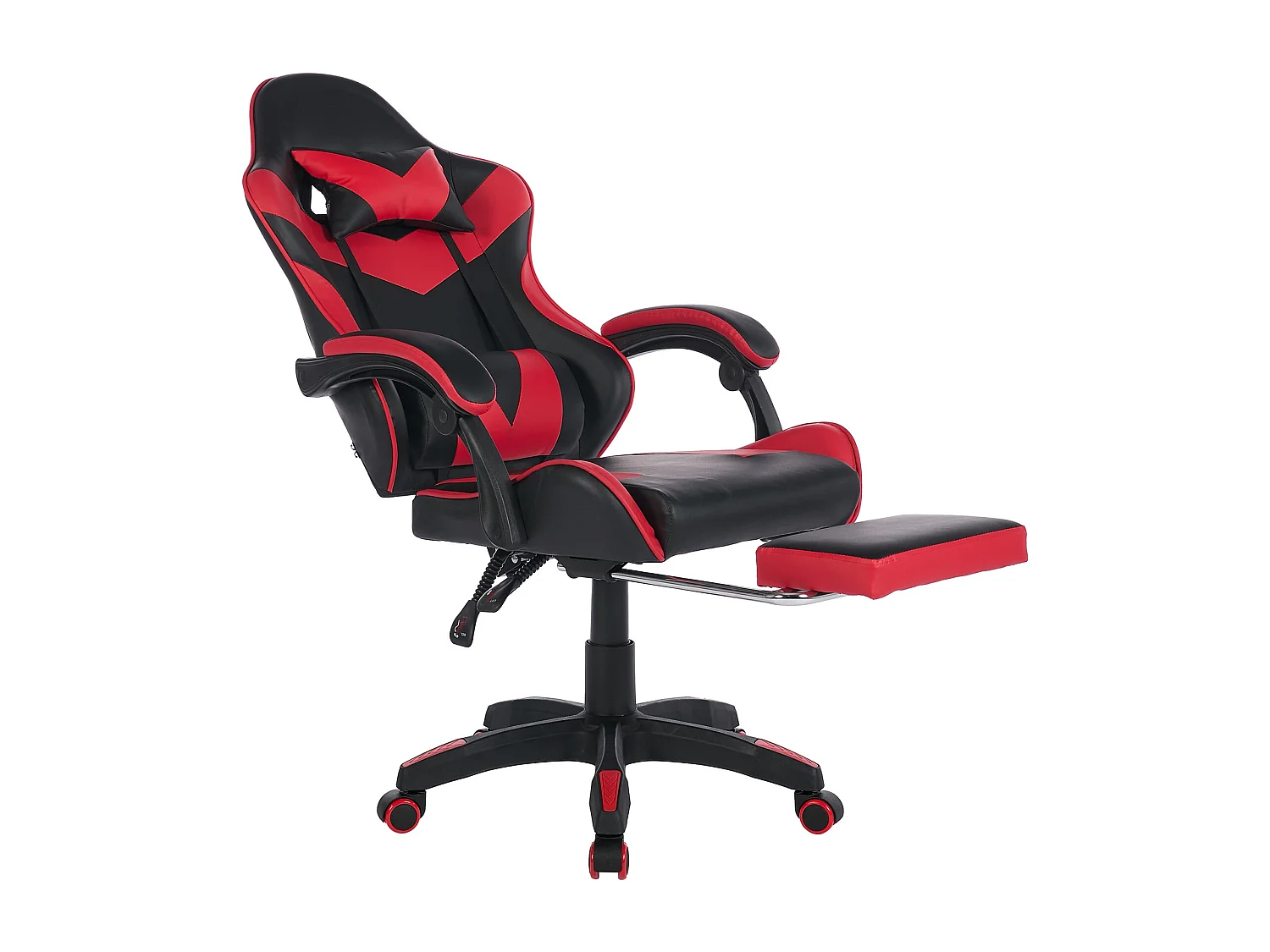 Gamingstoel met Verstelbare Lendenmassage & Rennsport-Design – Ergonomisch Comfort voor Kantoor en Gaming