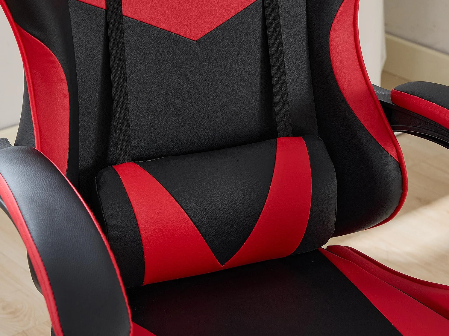 Gamingstoel met Verstelbare Lendenmassage & Rennsport-Design – Ergonomisch Comfort voor Kantoor en Gaming