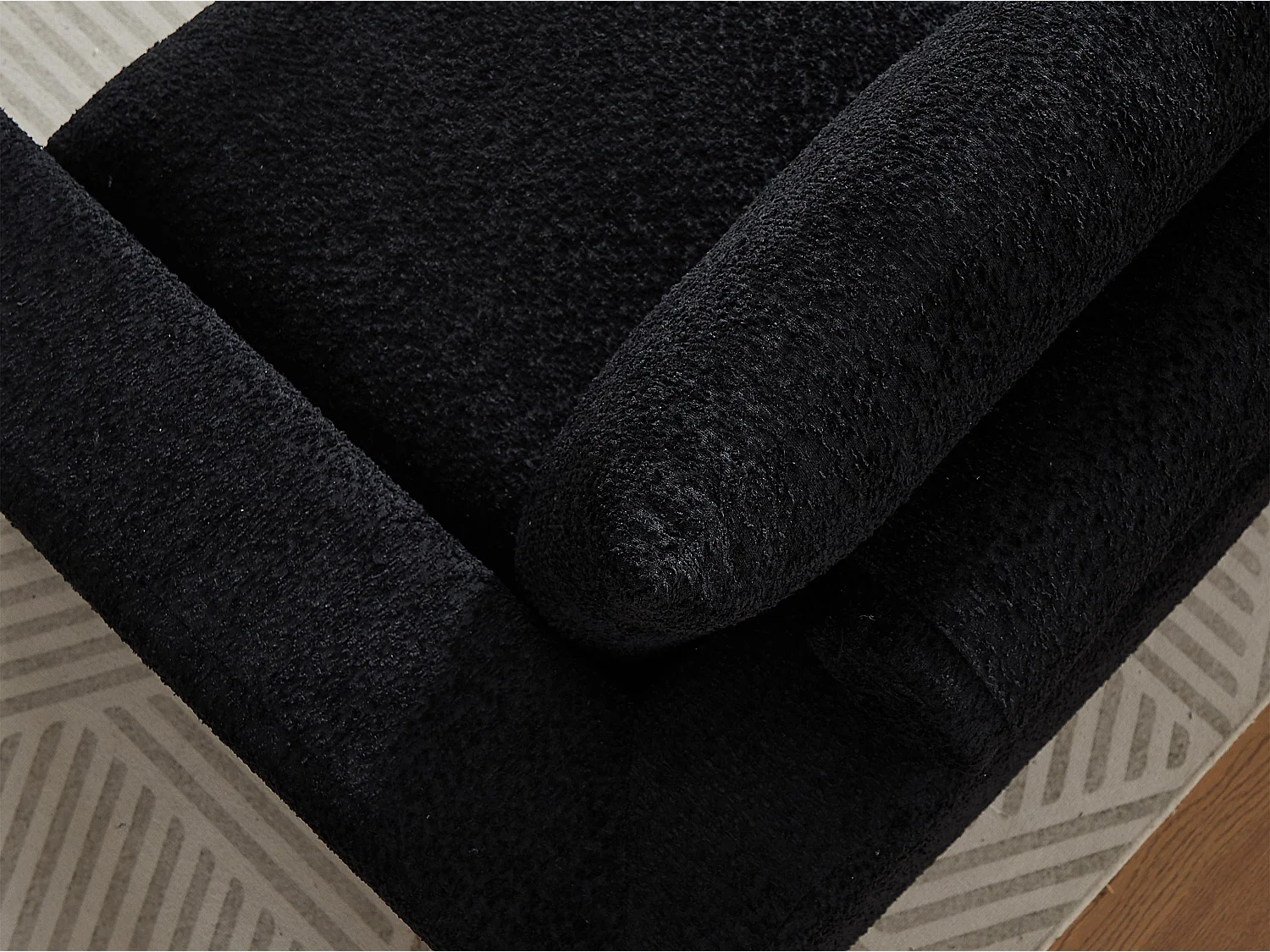 Kaleido Pro - Canapéhoek Modulair 251x160x81 cm - Reversibele Ligstoel in Chenille Stof – Heerlijk Zacht – Ideaal voor uw Woonkamer