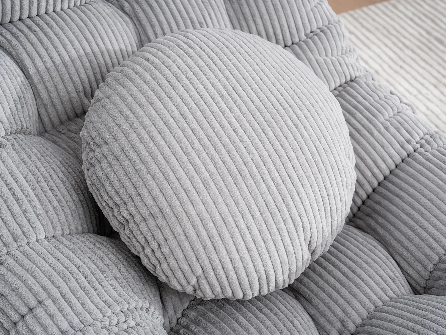 Cocon Pro - Rockingchair avec Repose-Pieds Rétractable - Siège Large et Coussin Offert - 115kg - Pour Jardin, Terrasse, Salon