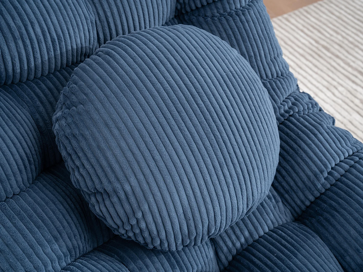 Cocon Pro - Rockingchair avec Repose-Pieds Rétractable - Siège Large et Coussin Offert - 115kg - Pour Jardin, Terrasse, Salon