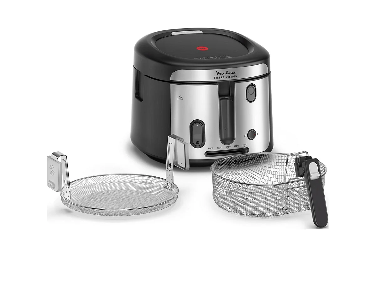 Moulinex Friteuse 2.1l 1900w noir/gris - AF2588E0