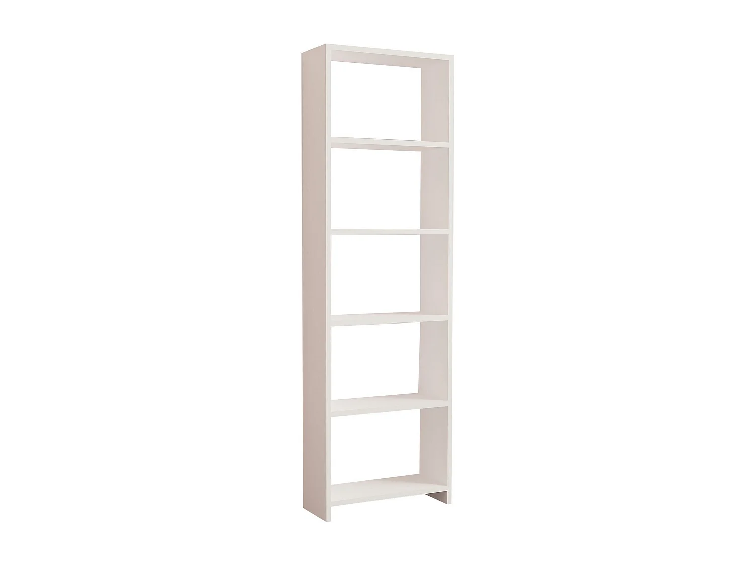 Bibliothèque en bois "New" - 160 x 19 x 50 cm - Blanc