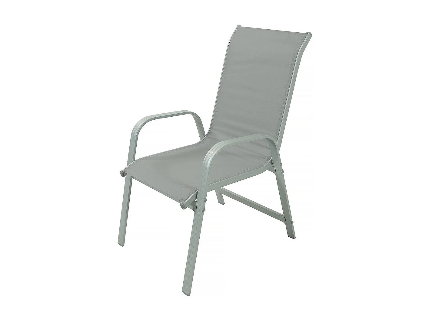 Salon de jardin "Lagos" - 200/320 x 105 x 76 cm -Taupe- 10 places