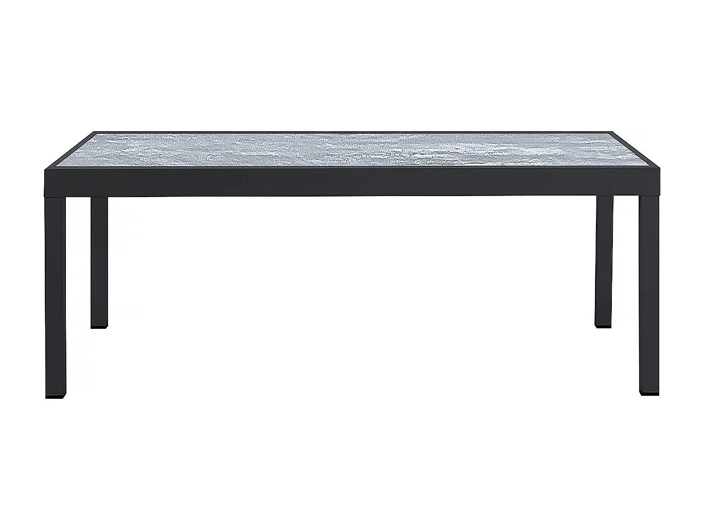 Salon de jardin "Lagos" - 200/320 x 105 x 76 cm -Taupe- 10 places