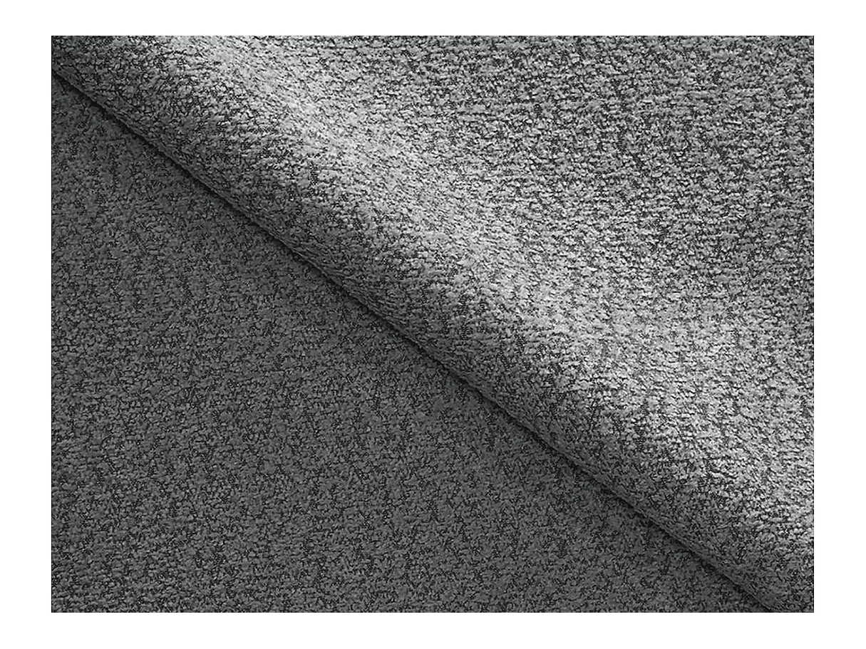 Canapé d'angle convertible 4 places en tissu chenille gris anthracite MARLO