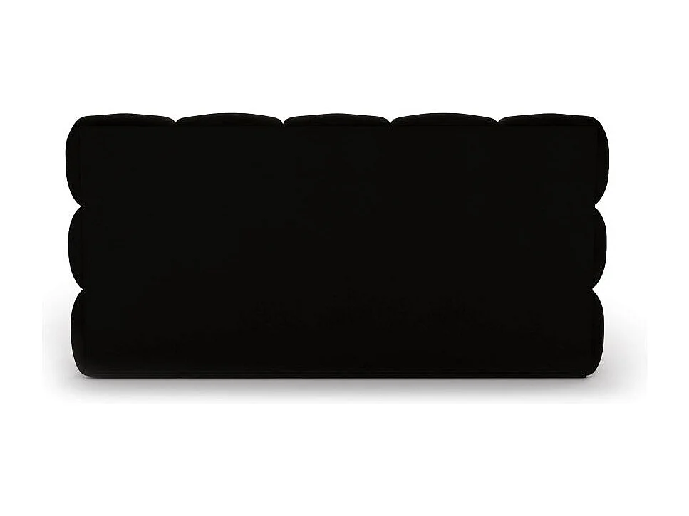 Cadre de lit avec coffre ONE en velours - Gris anthracite - Dimensions du couchage : 140 x 200 cm