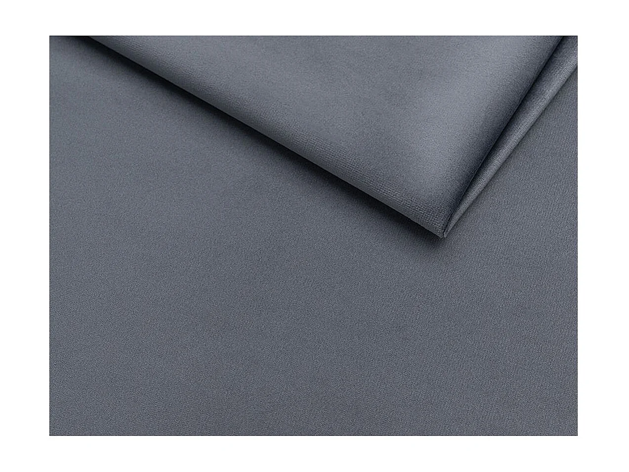 Cadre de lit avec coffre ELI en velours - Gris clair - Dimensions du couchage : 140 x 200 cm