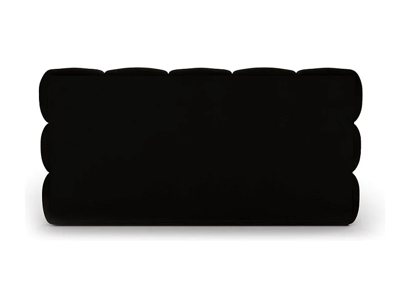 Cadre de lit avec coffre ONE en velours - Gris anthracite - Dimensions du couchage : 160 x 200 cm