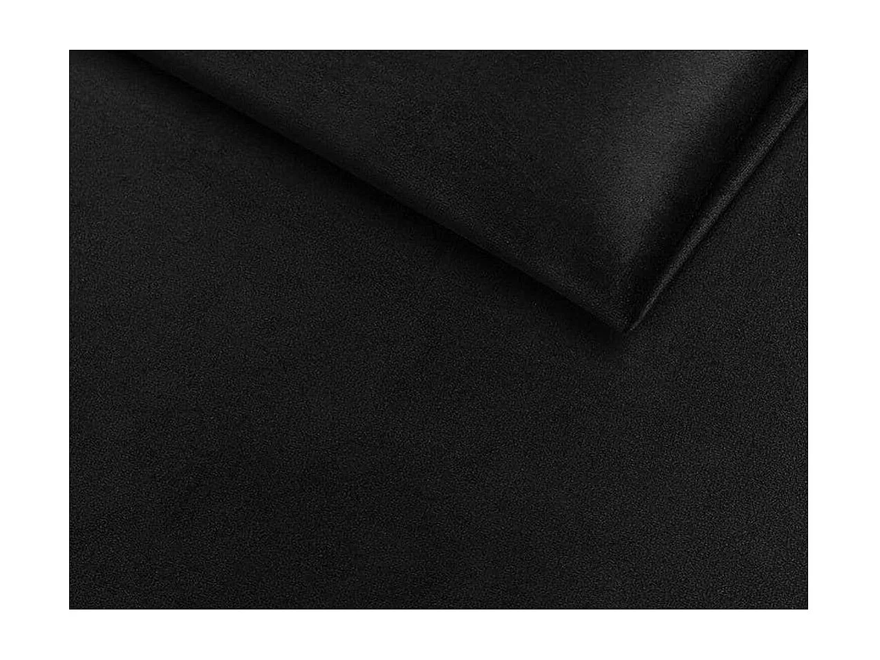 Cadre de lit avec coffre ELI en velours - Gris anthracite - Dimensions du couchage : 160 x 200 cm