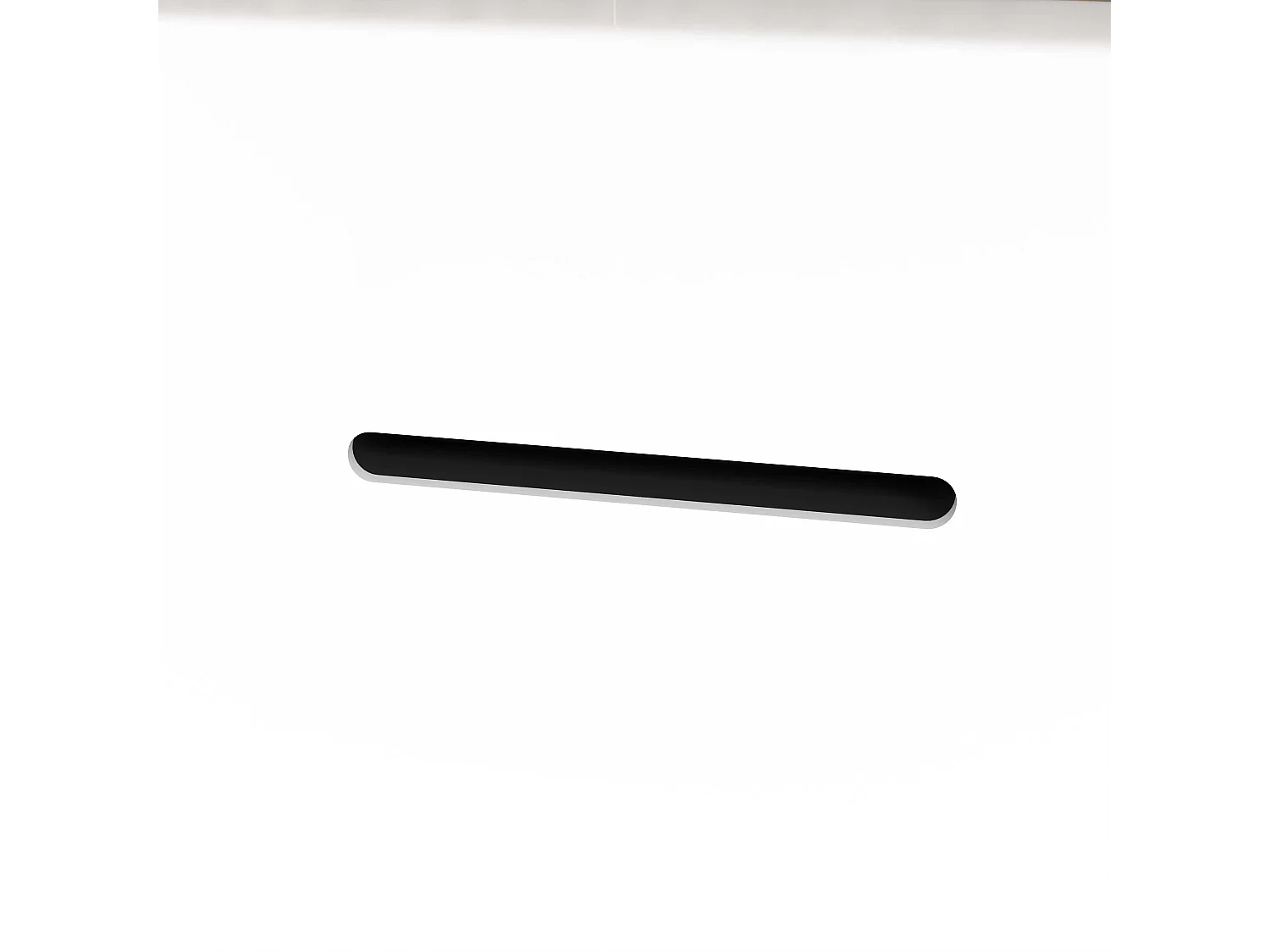 Aica L:150xB:72xH:56 cm vrijstaand rechthoeking bad in mat wit afwerking acryl,met overloop met afvoer