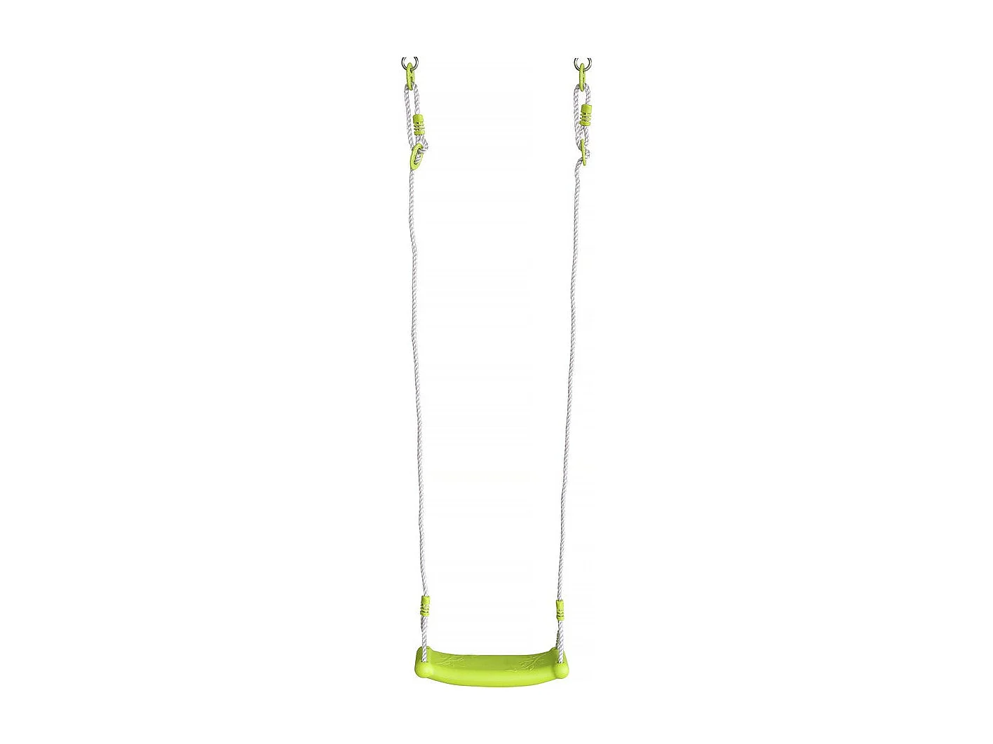 Columpio de metal "Basile" - 4 aparatos - Verde