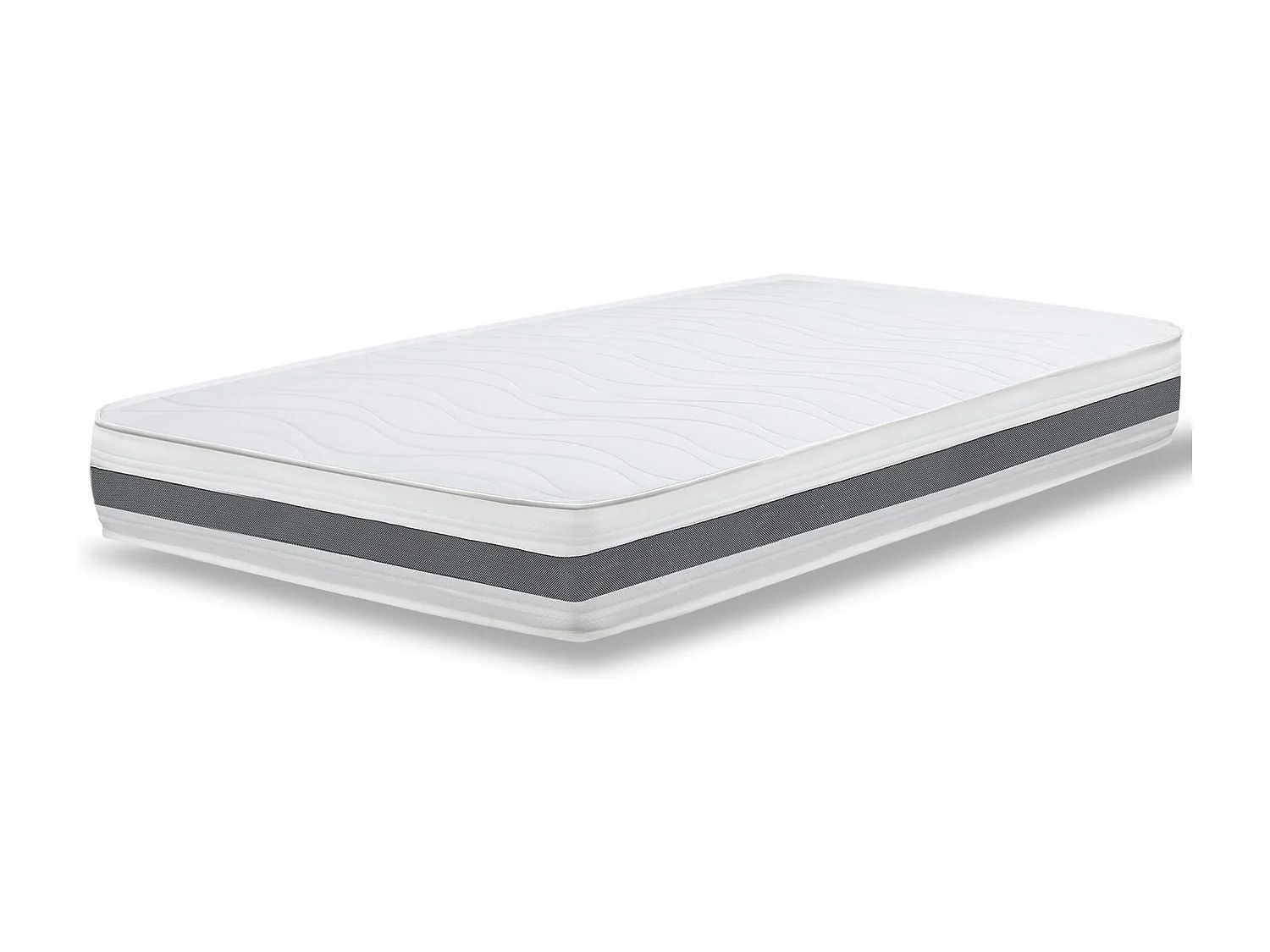 Matelas Simple 95x205 à mémoire orthopédique | Hauteur 25 cm | Made in Italy