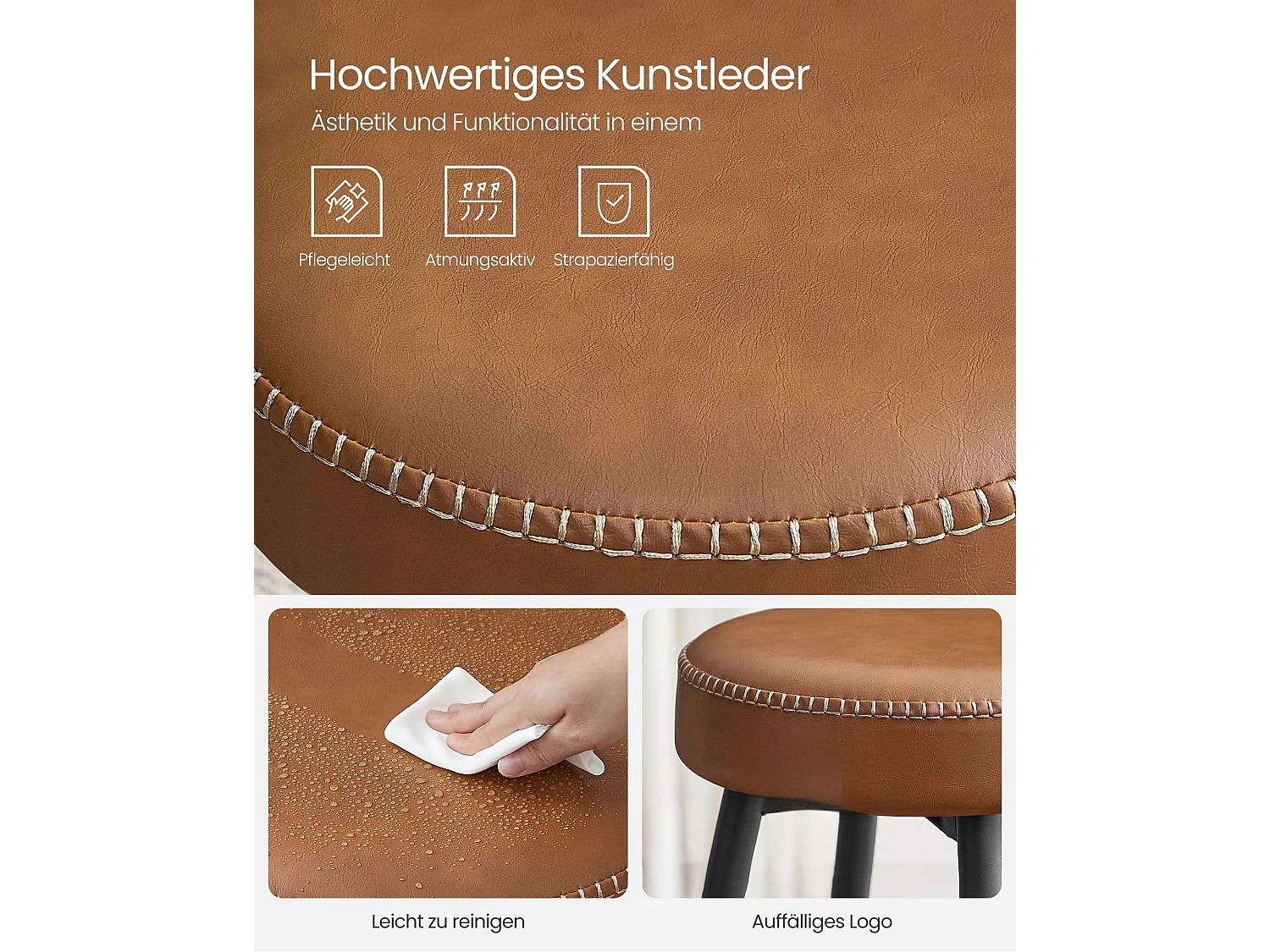 Barhocker Mbabane 2er-Set