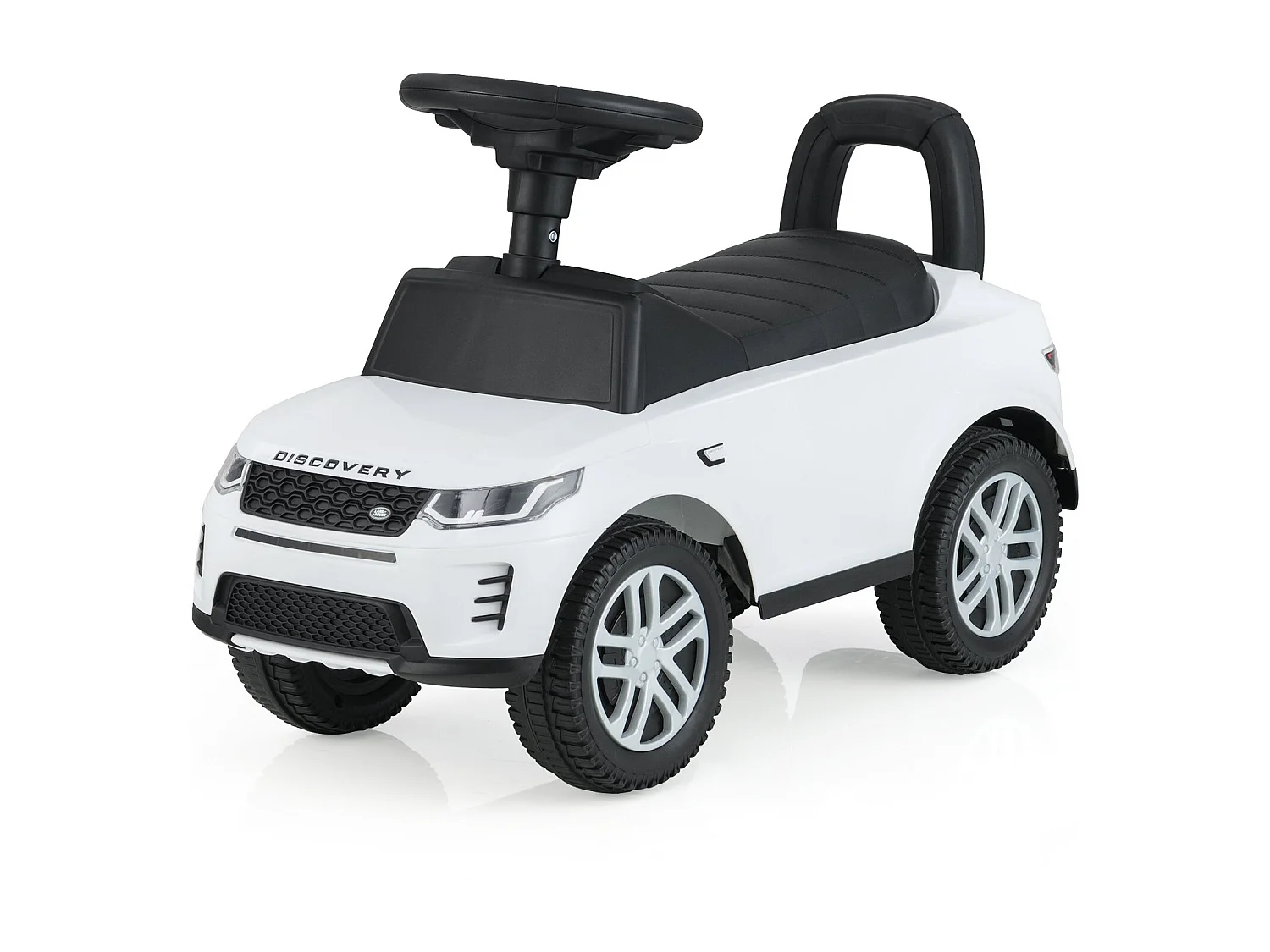 Rutschauto mit Stauraum Rutschfahrzeug Rutscher Kinderauto Schiebauto Spielzeugauto Weiß