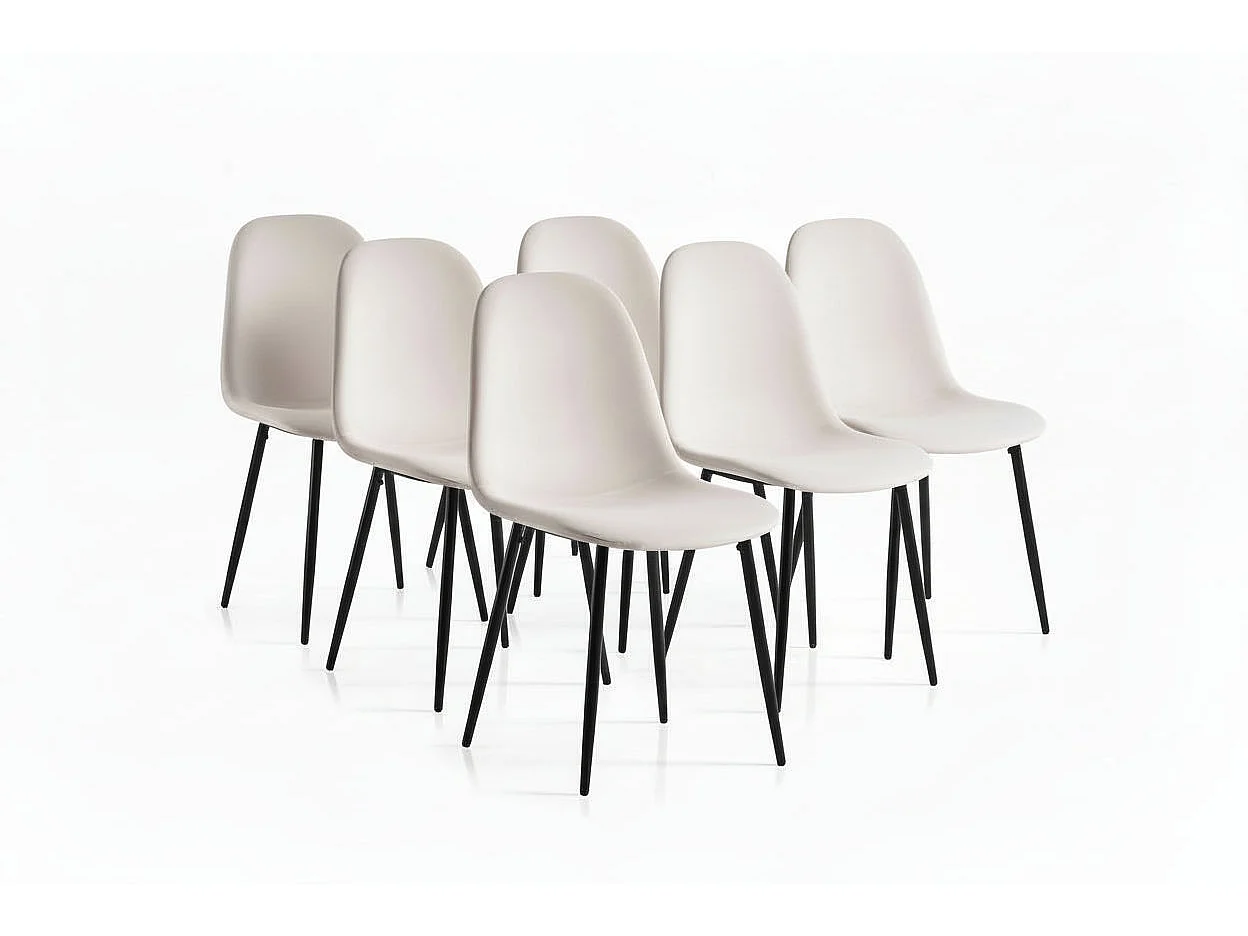 Lot 6 Chaise Scandinavenull