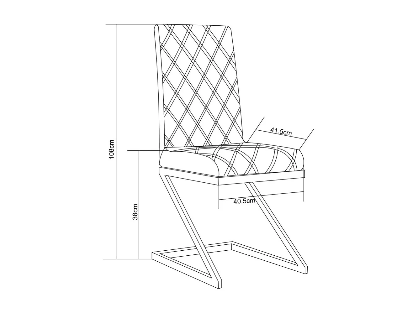 Lot de 6 chaises COCOMAT Gold et velours - Beige