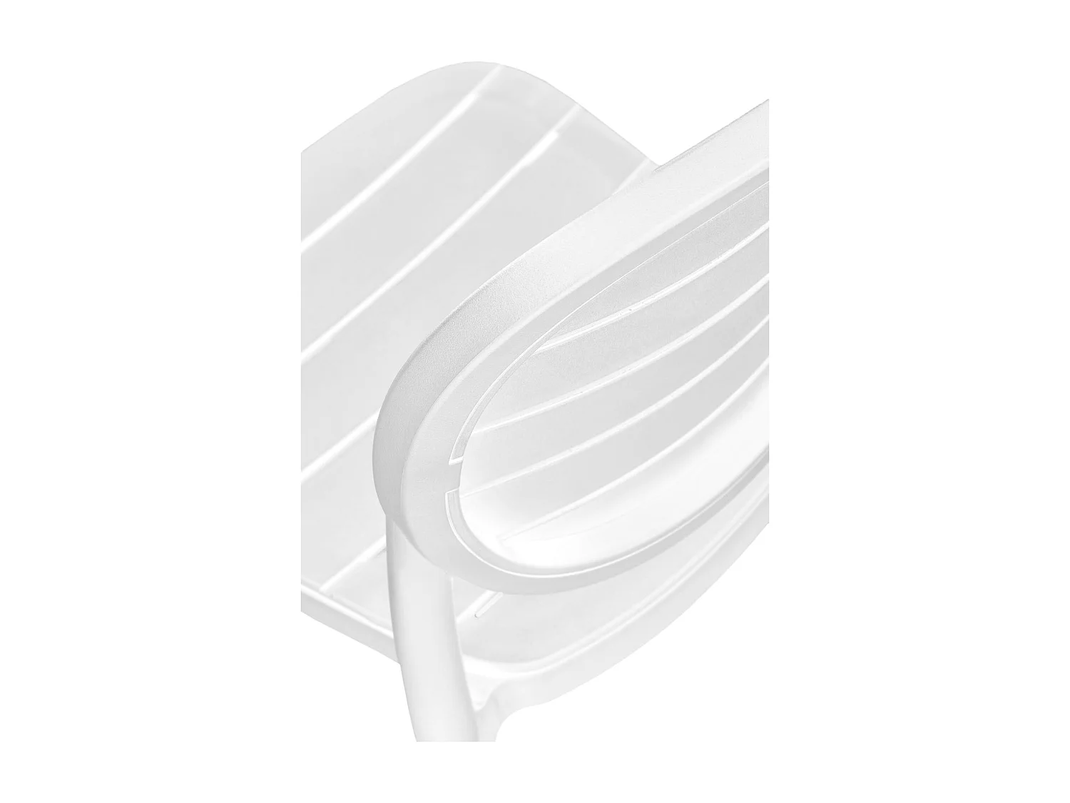 Buitenchaise in polypropyleen 83 x 51 cm