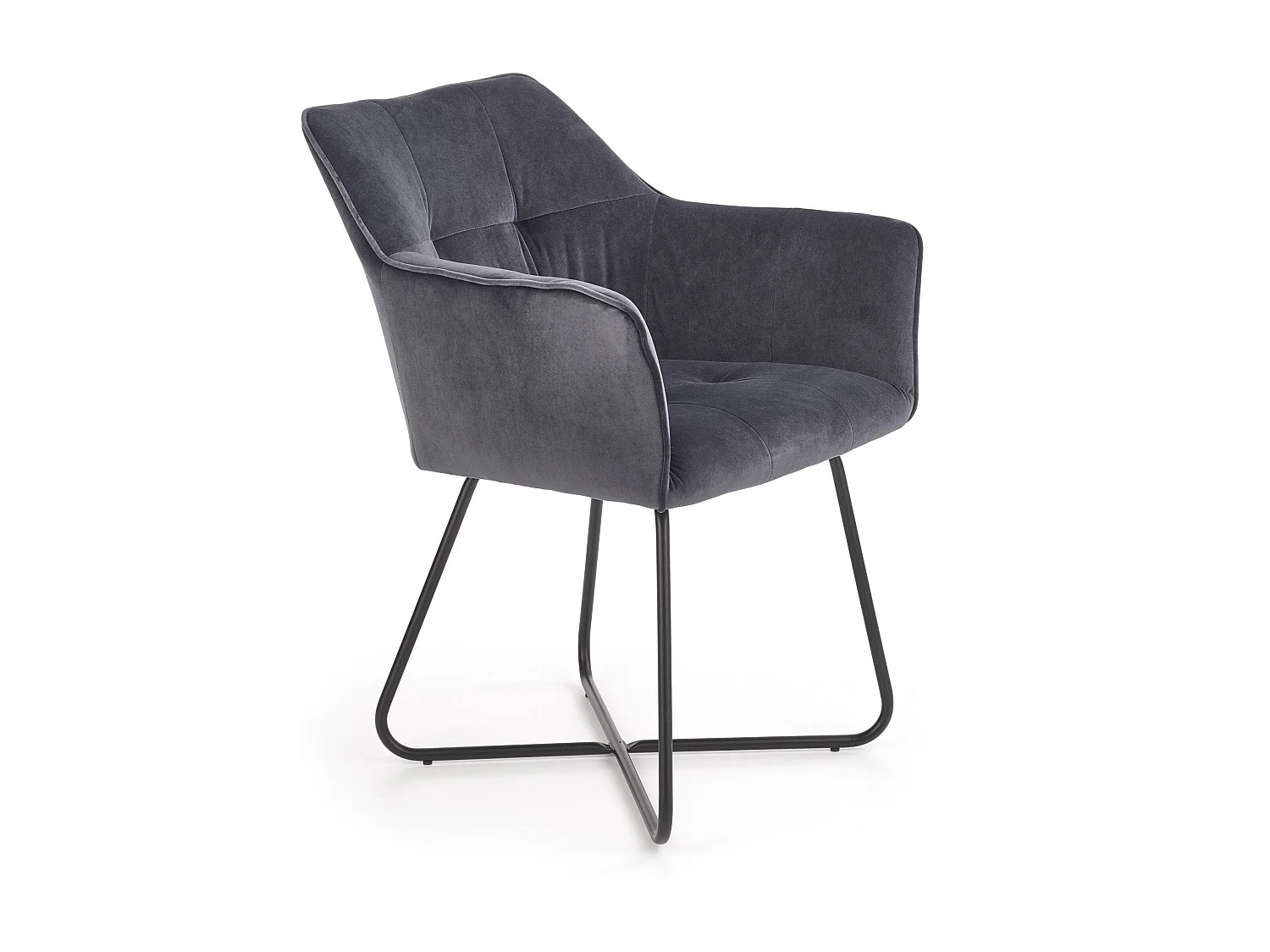 Chaise en acier 60x81 cm