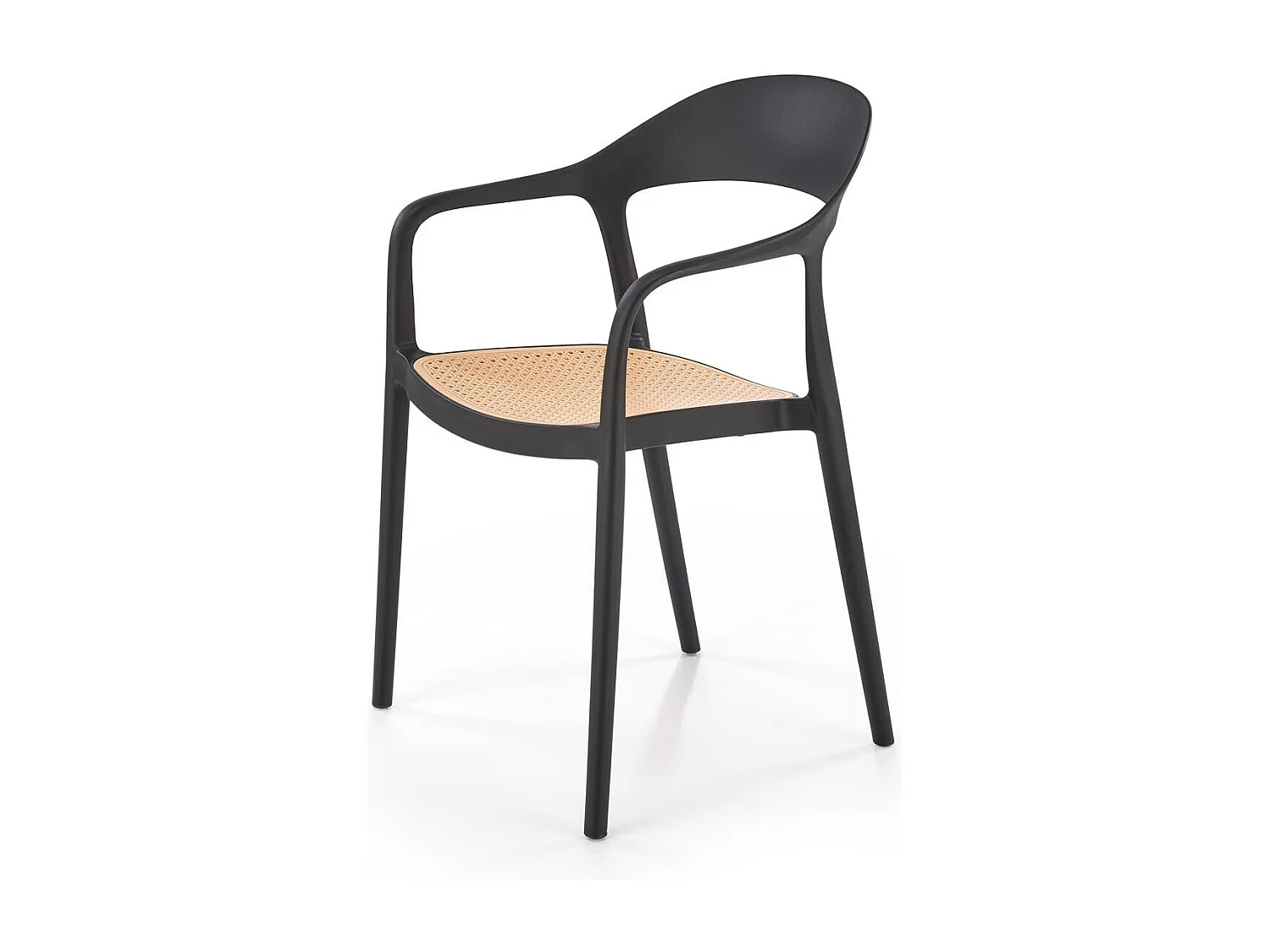 Polypropylen-Gartenstuhl 78x57 cm