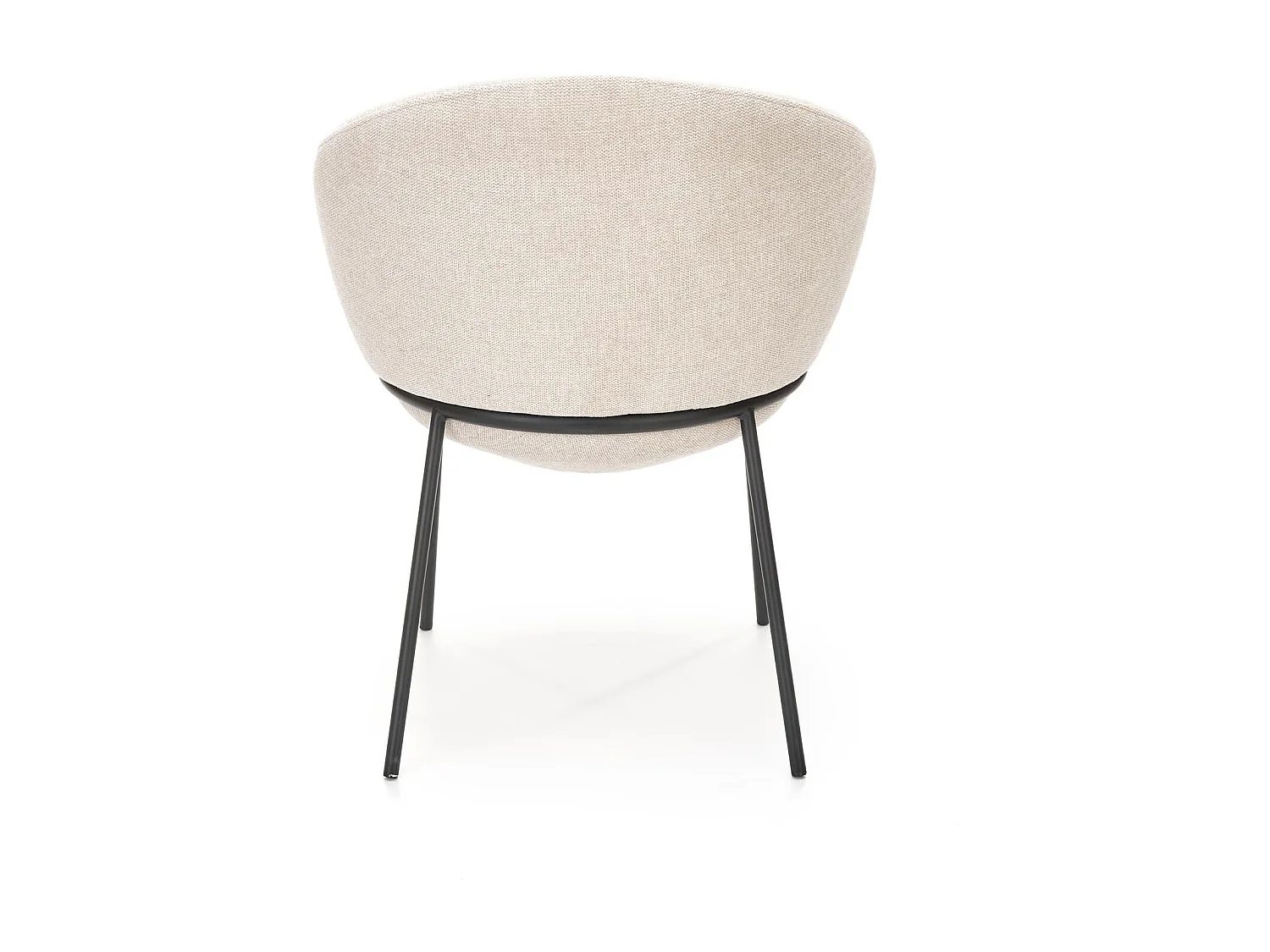 Chaise en acier 61x49 cm