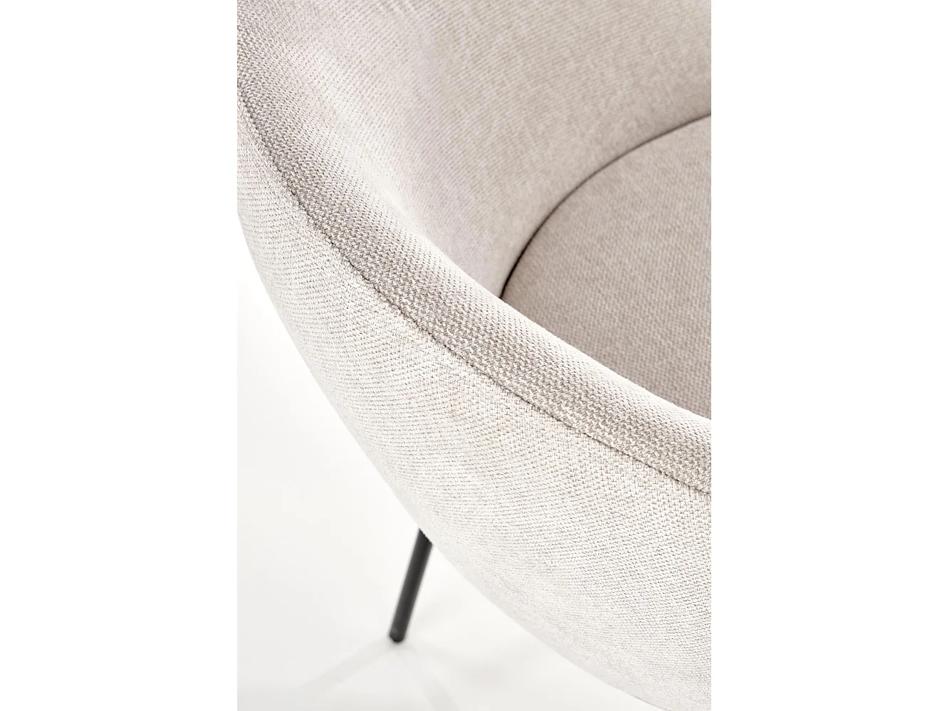 Chaise en acier 61x49 cm