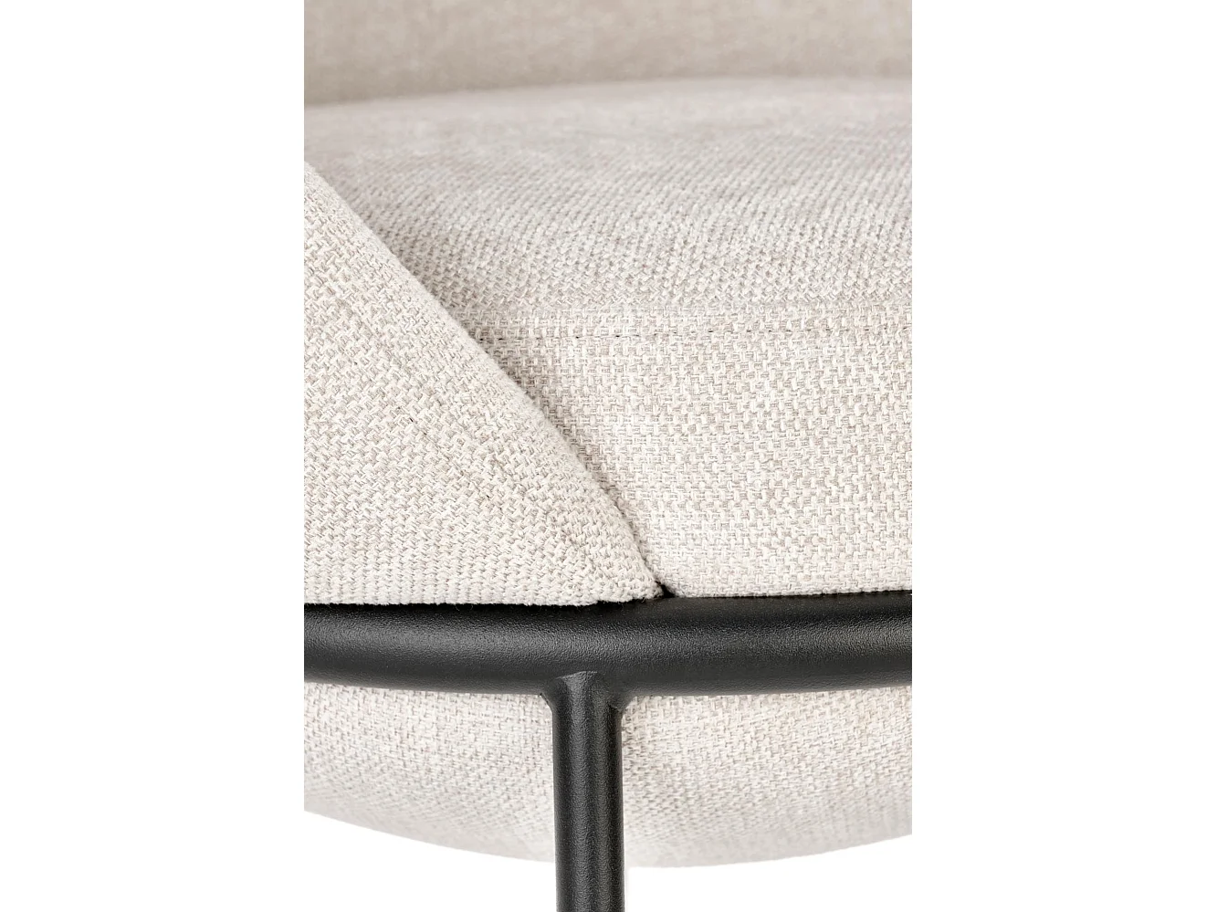 Chaise en acier 61x49 cm