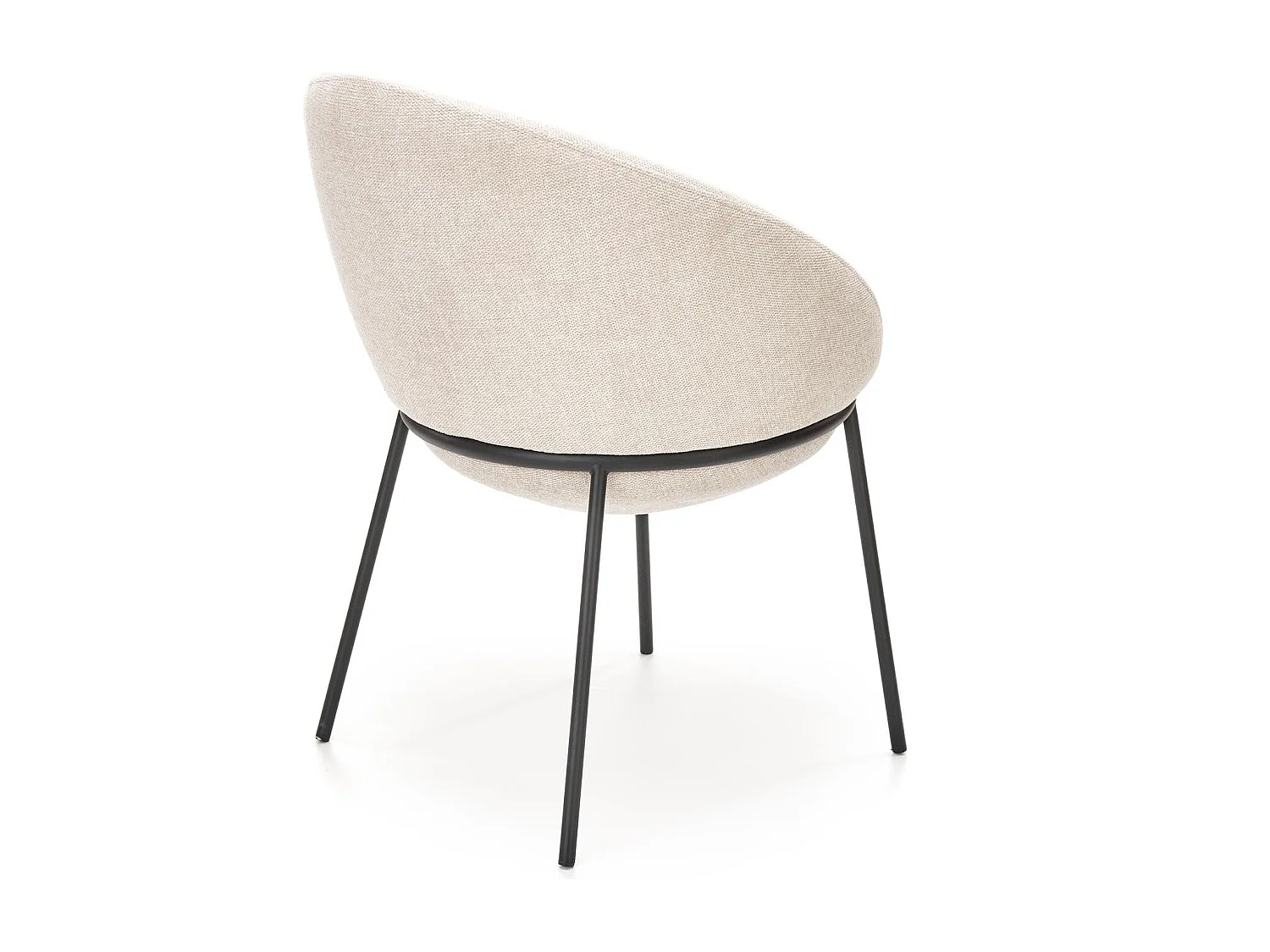 Chaise en acier 61x49 cm