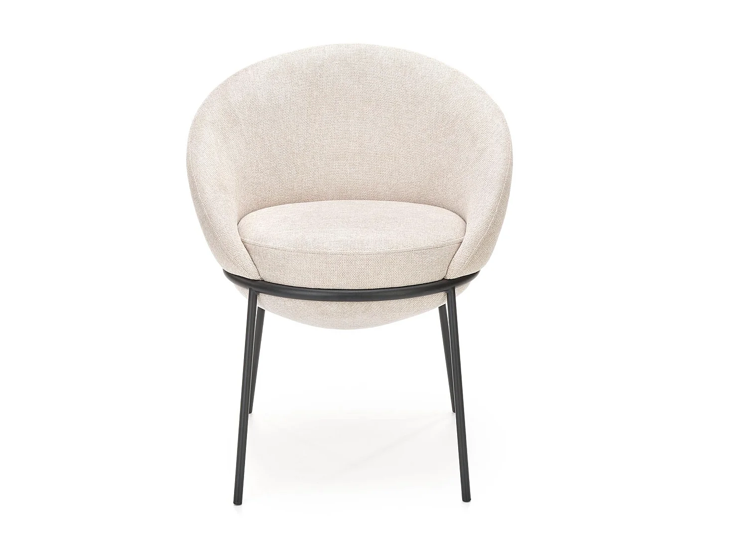 Chaise en acier 61x49 cm