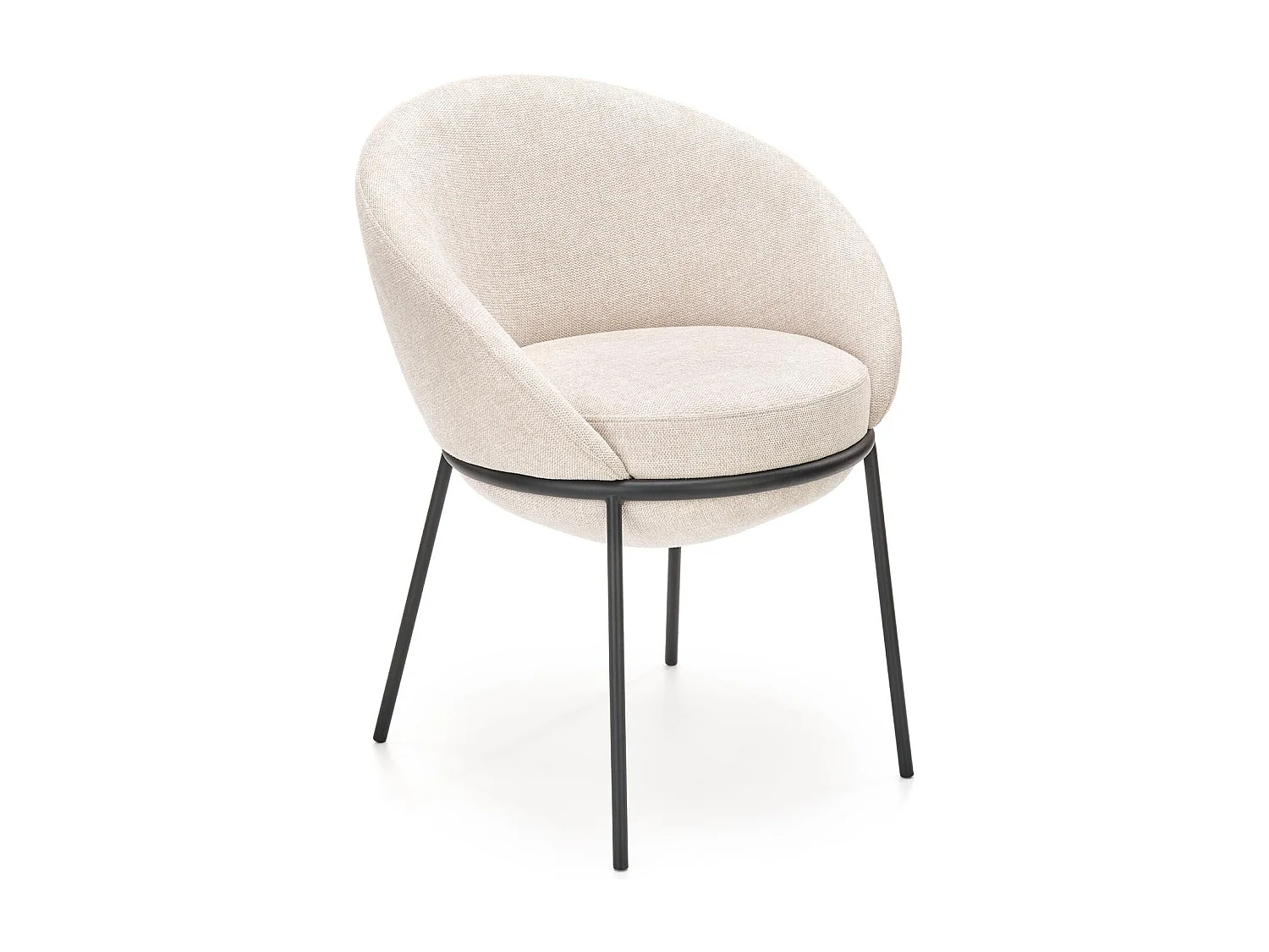 Chaise en acier 61x49 cm