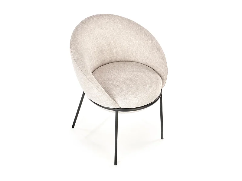 Chaise en acier 61x49 cm