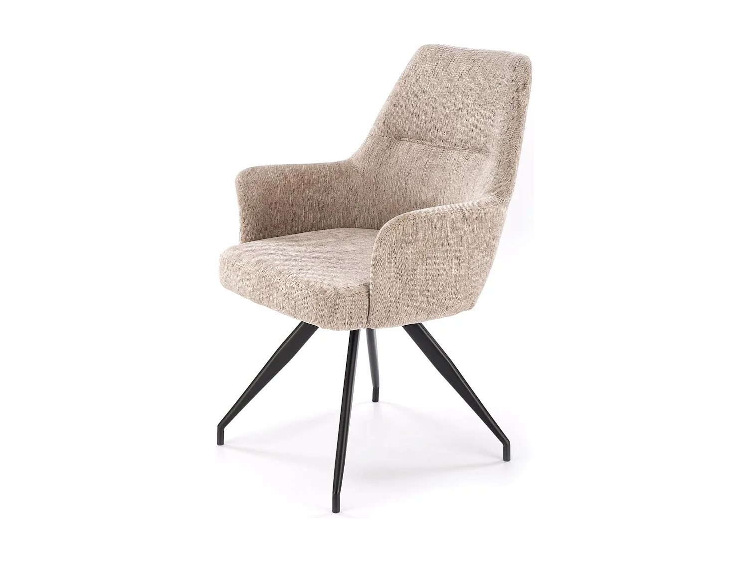 Chaise pivotante en acier 58 x 88 cm