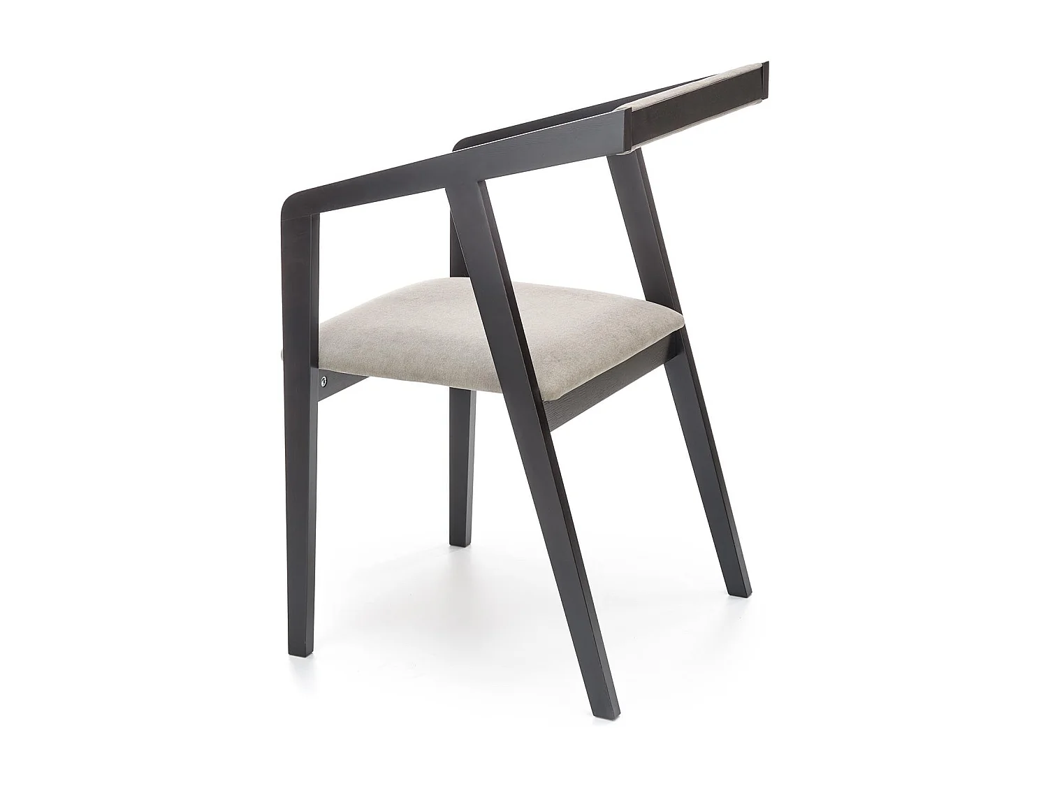 Sedia da esterno in legno massello 50x44 cm