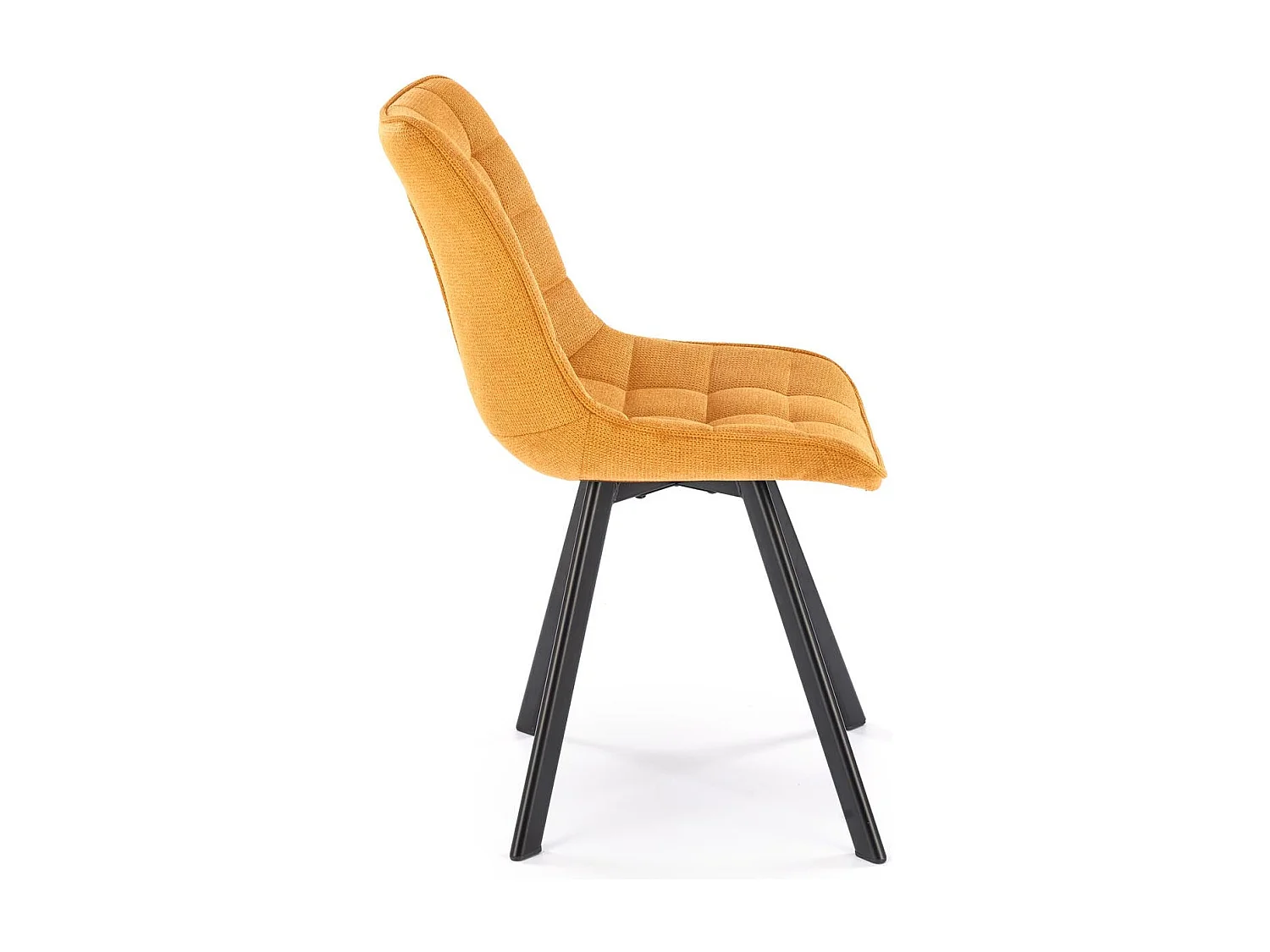 Krzesło tapicerowane K549 musztardowe