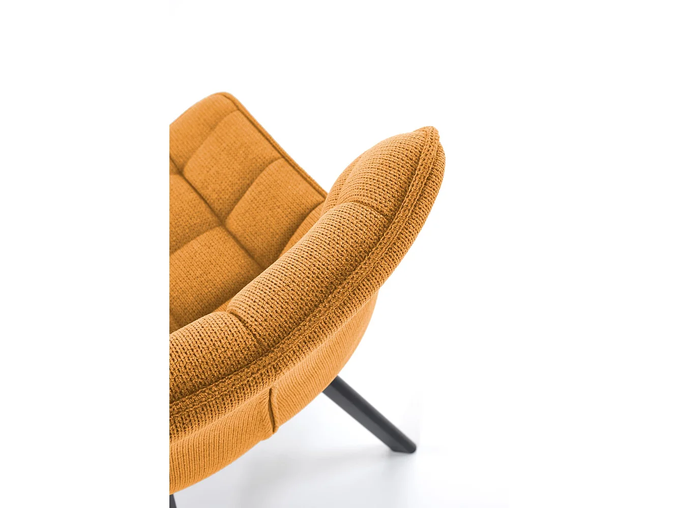 Krzesło tapicerowane K549 musztardowe